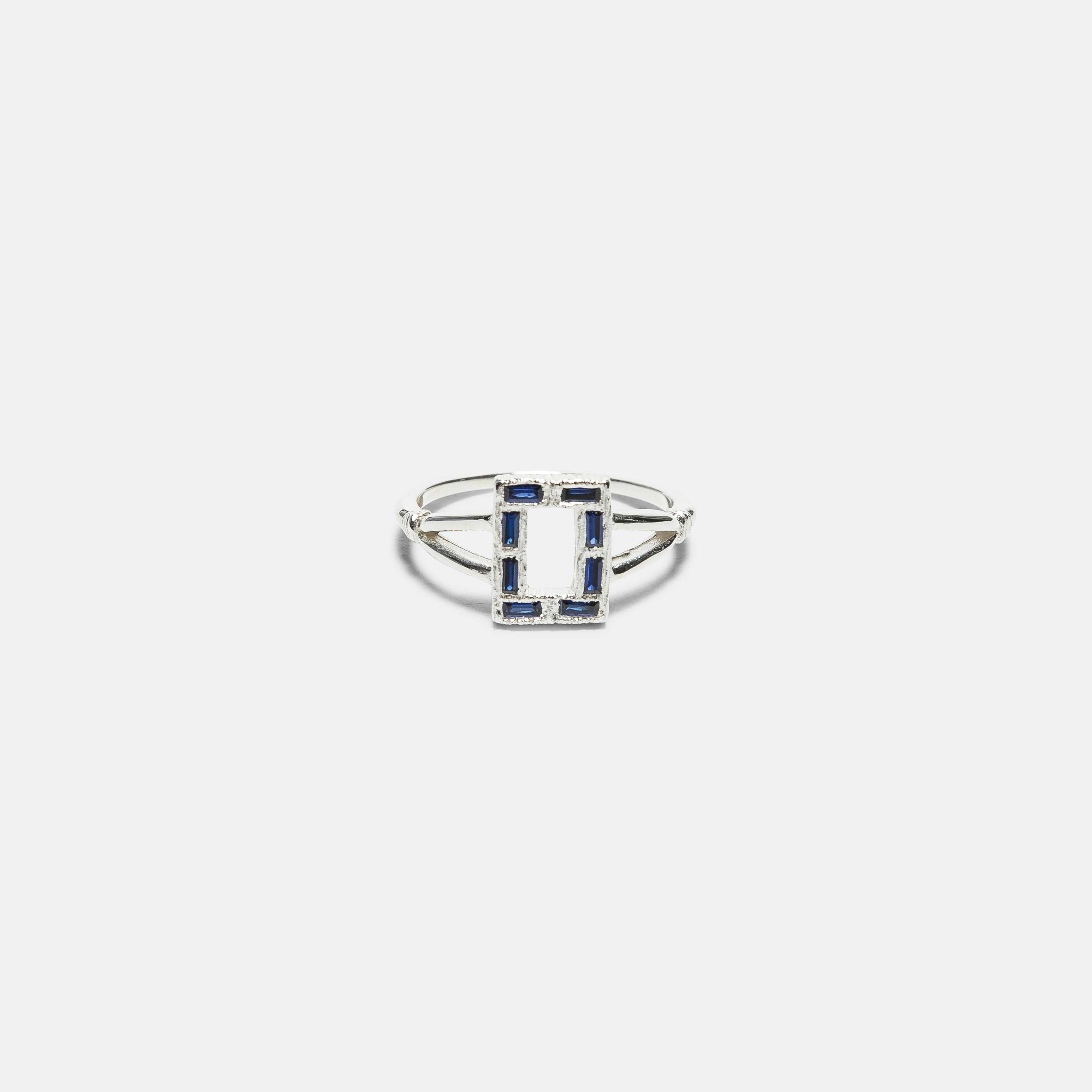 Rosetti Ring (Blue) - 925 Silver