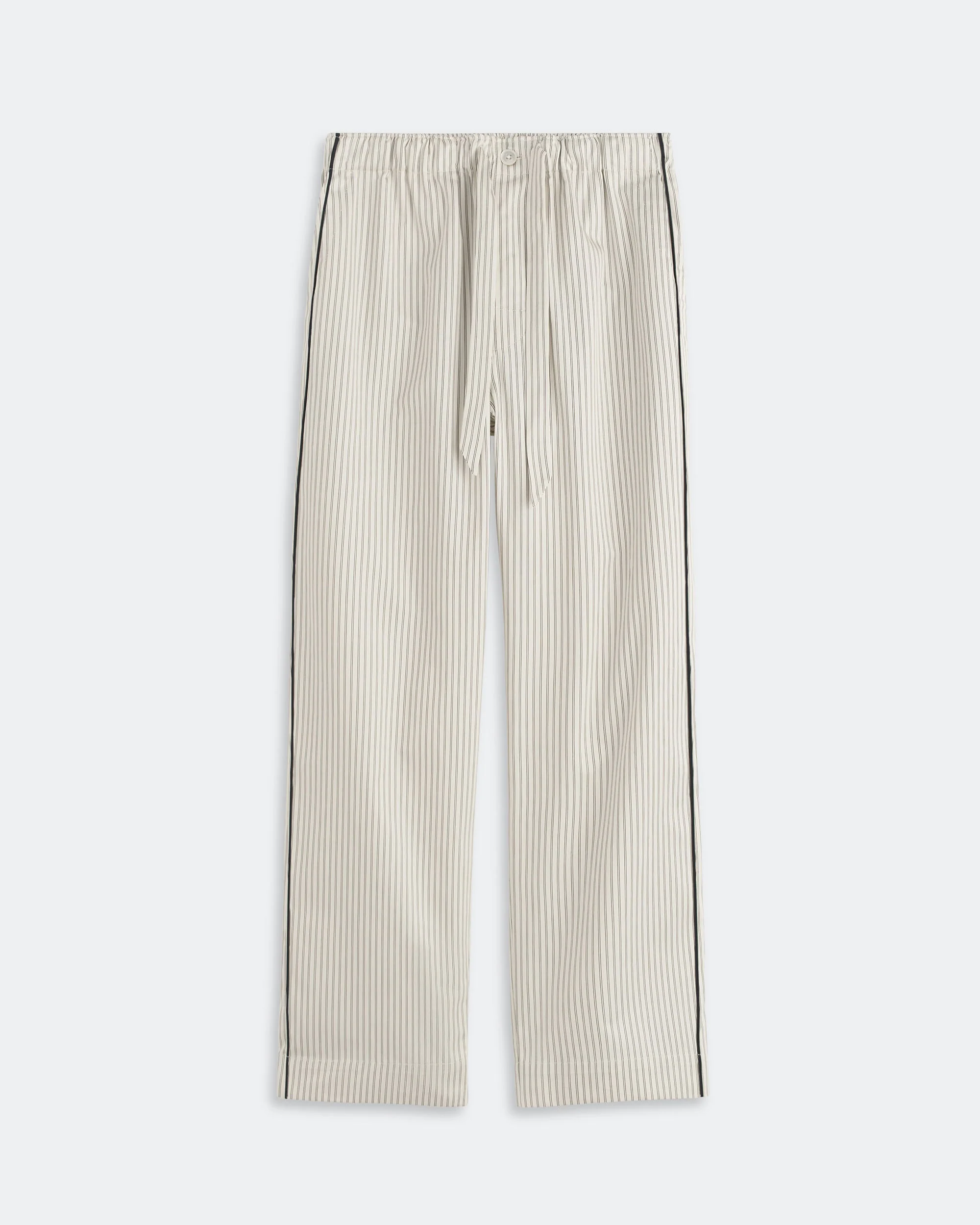 Sateen Pyjama Pant  - Brown Pin Stripes