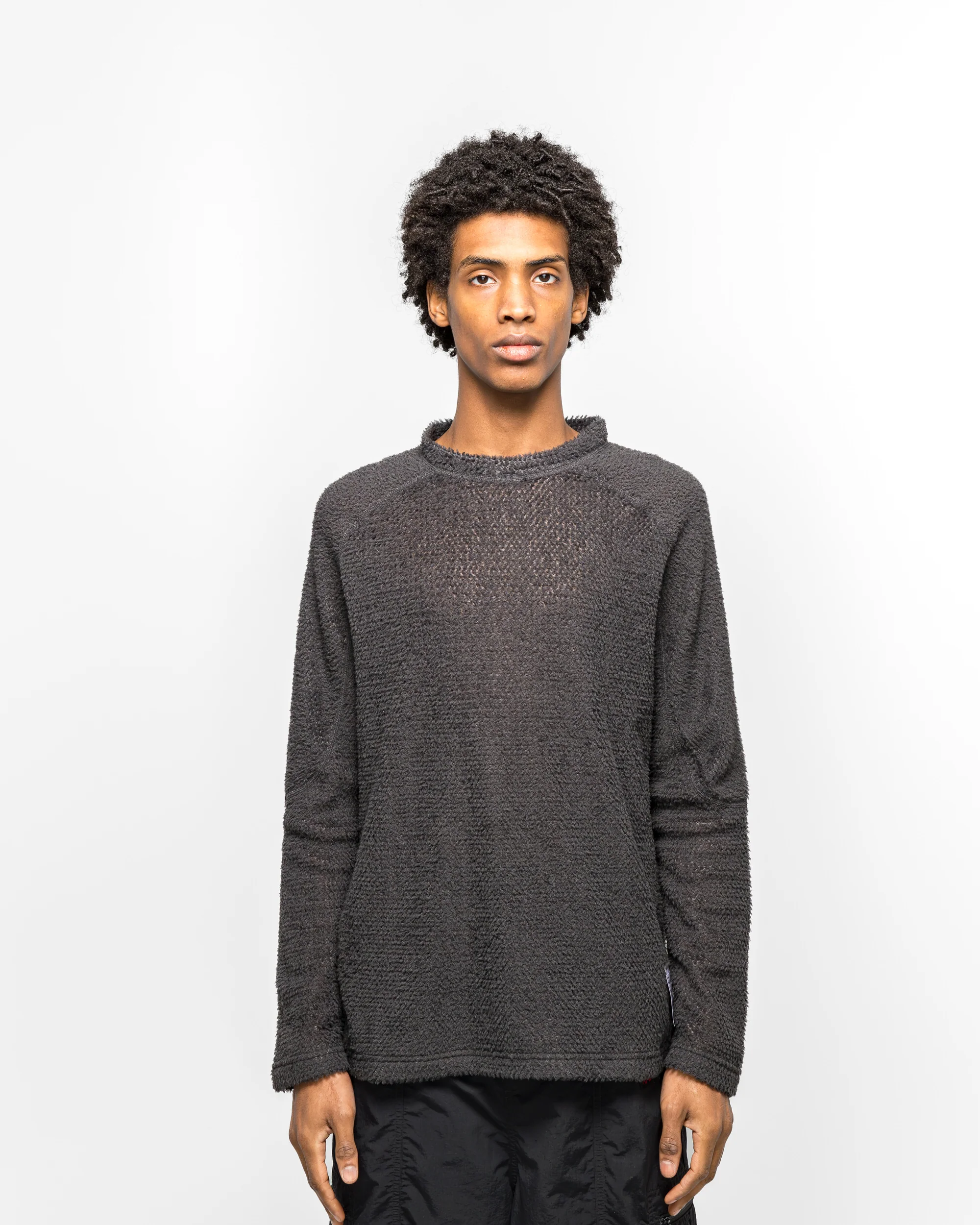 FuzzFleece AD Long Tee - Phantom - Image 2