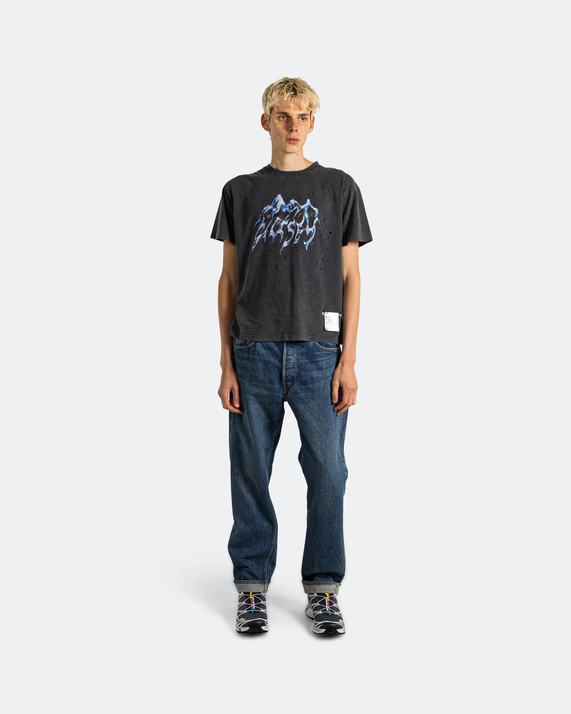 MothTech 'Trail Master' T-Shirt - Aged Black - Image 6