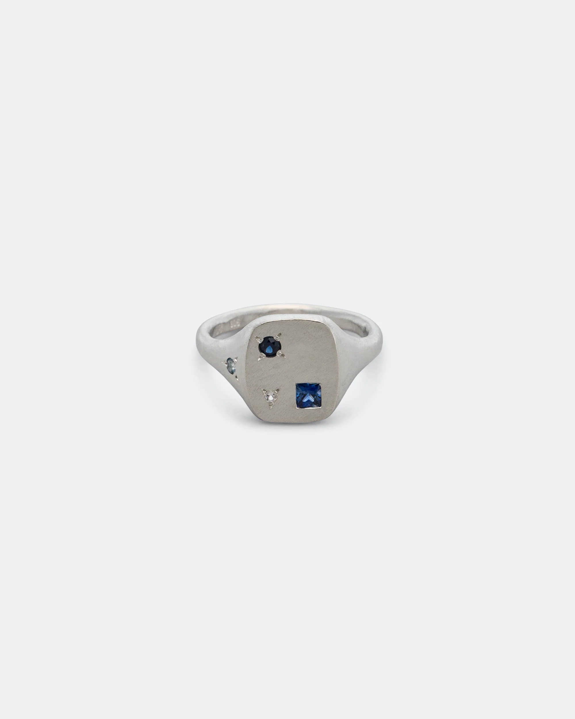 Paris Ring 2.0 - 925 Silver/Blue