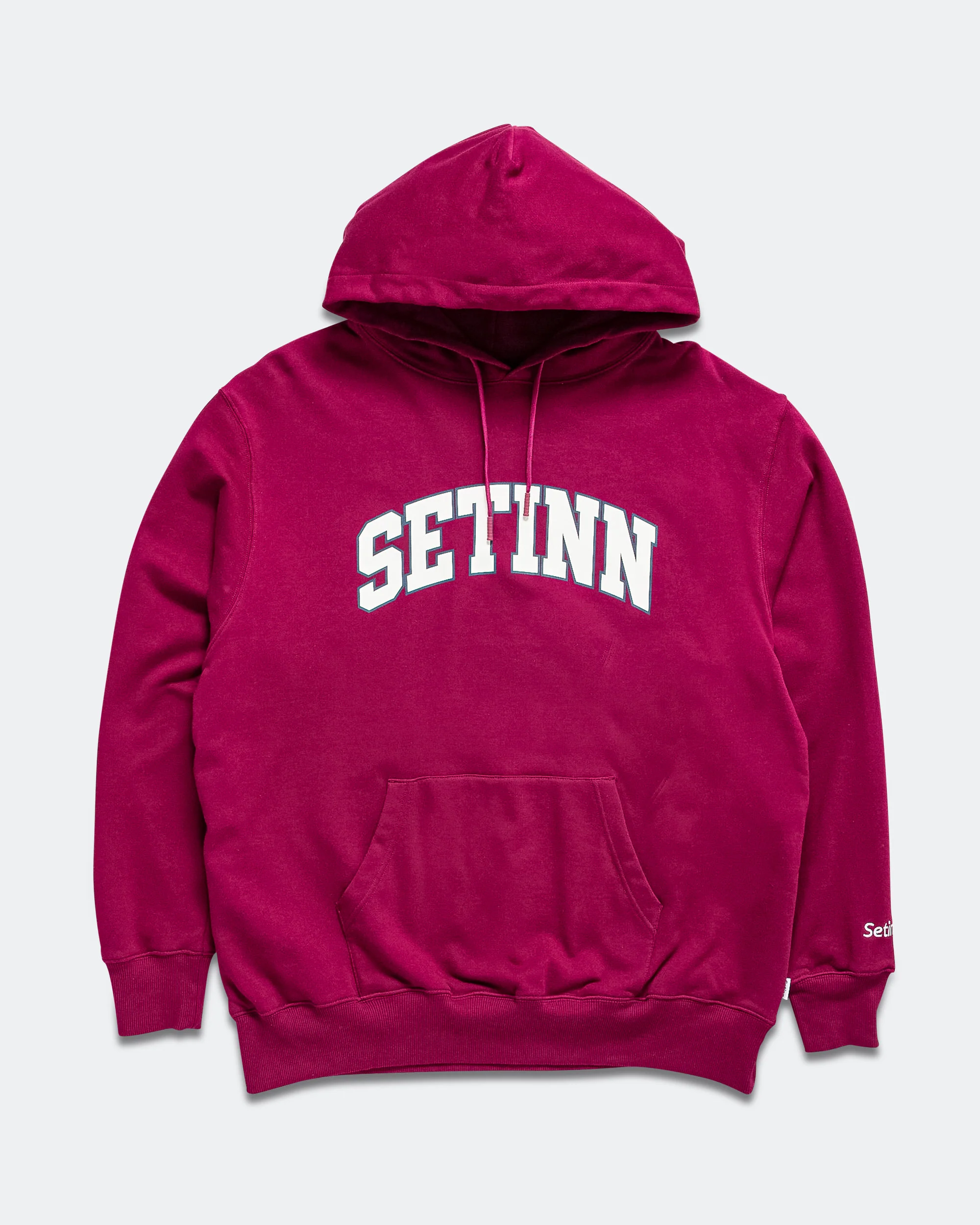 College Logo Hoodie - Cherry