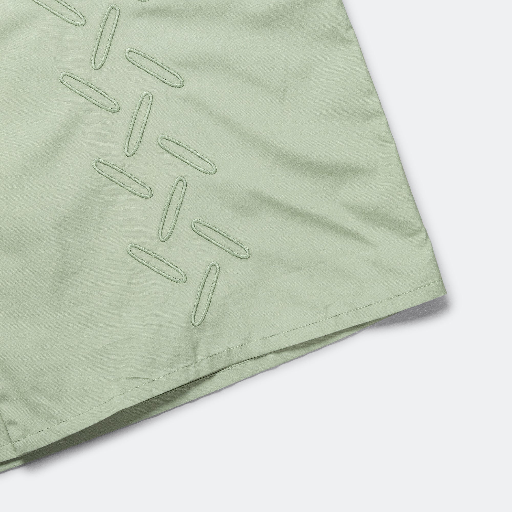 Short Sleeve Pattern Cotton Shirt - Linden - Image 6