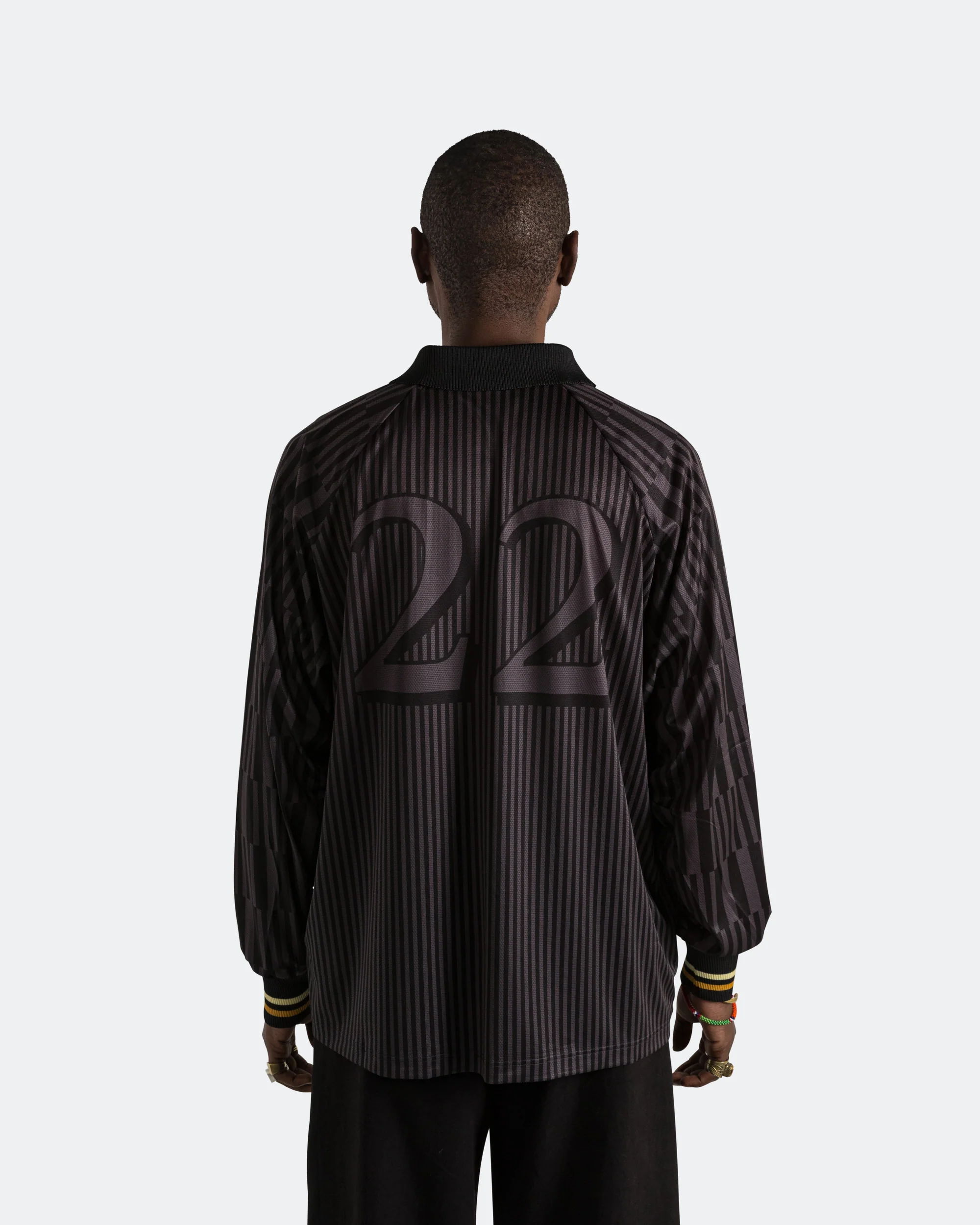 Soccer LS Tee 22 - Graphic Black - Image 4