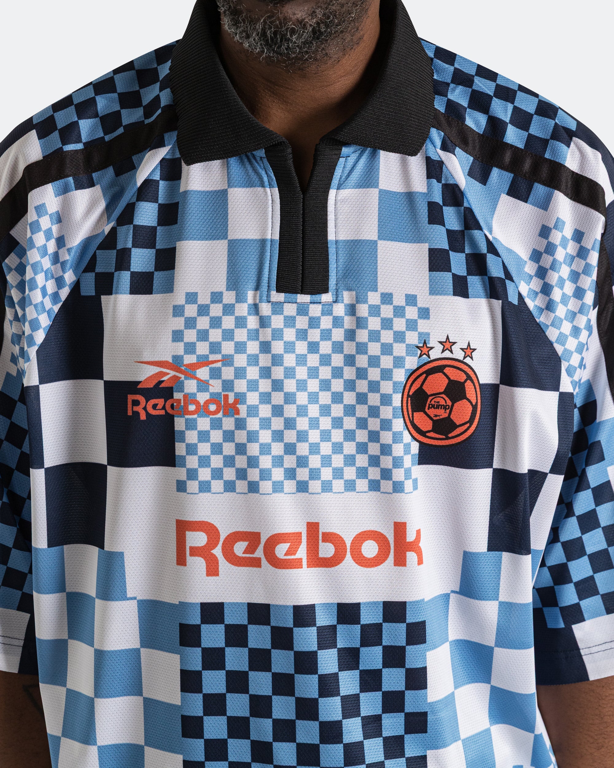 Soccer Tee 22 - Graphic Blue - Image 3