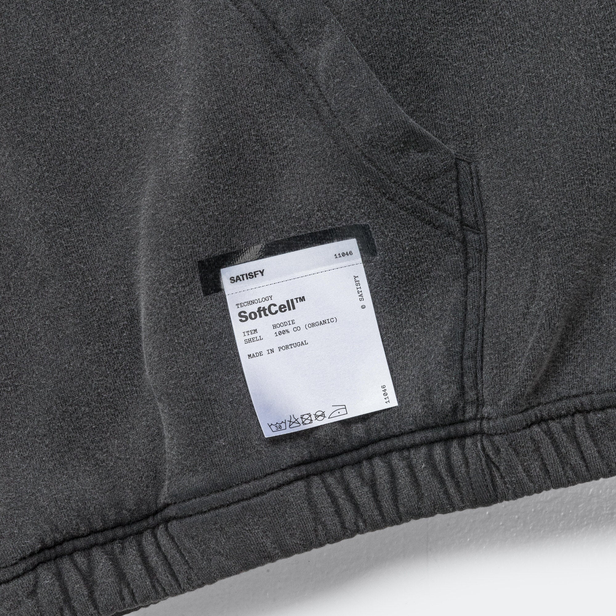 SoftCell Hoodie - Aged Black - Image 7