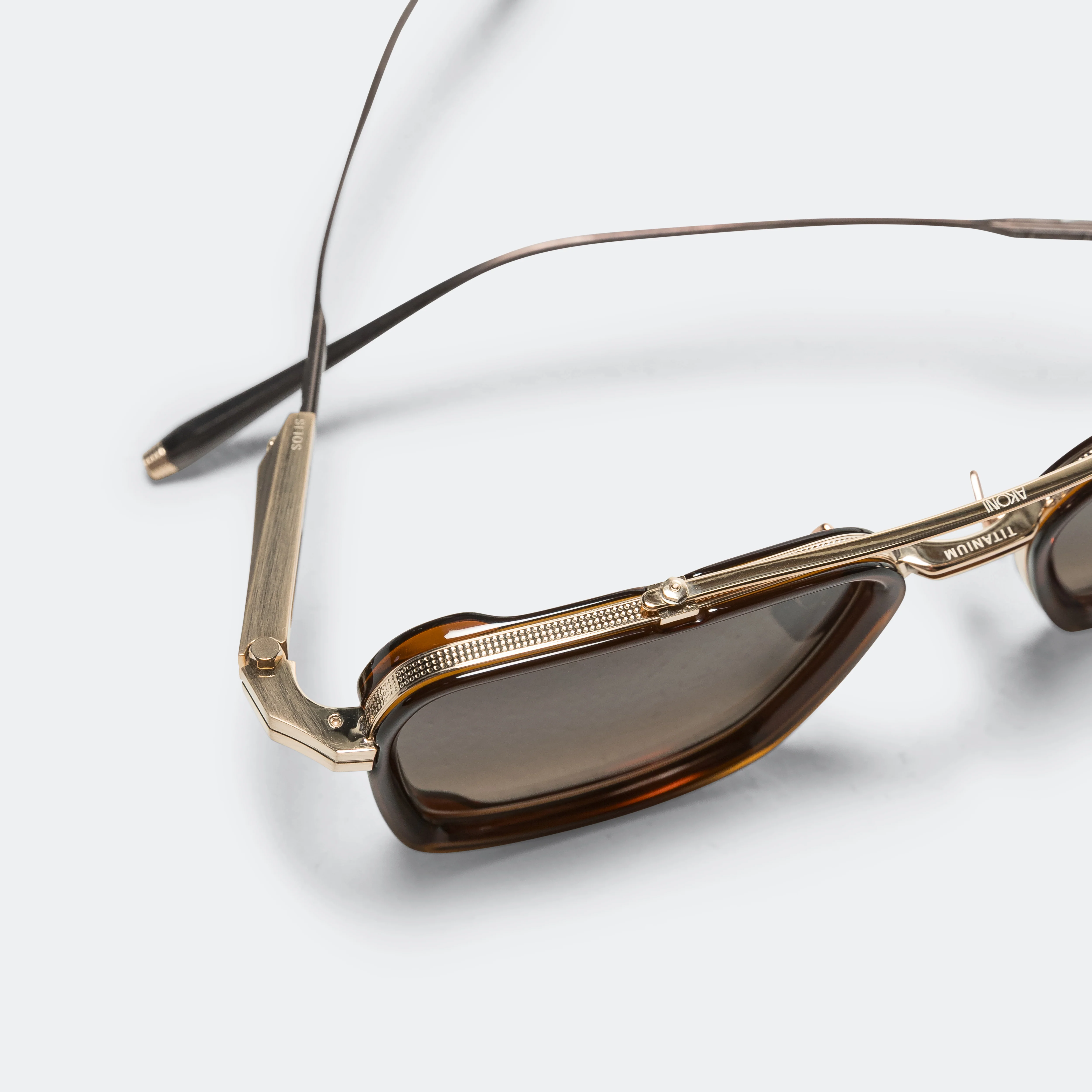 Solis - White Gold/Dark Brown Crystal - Image 4