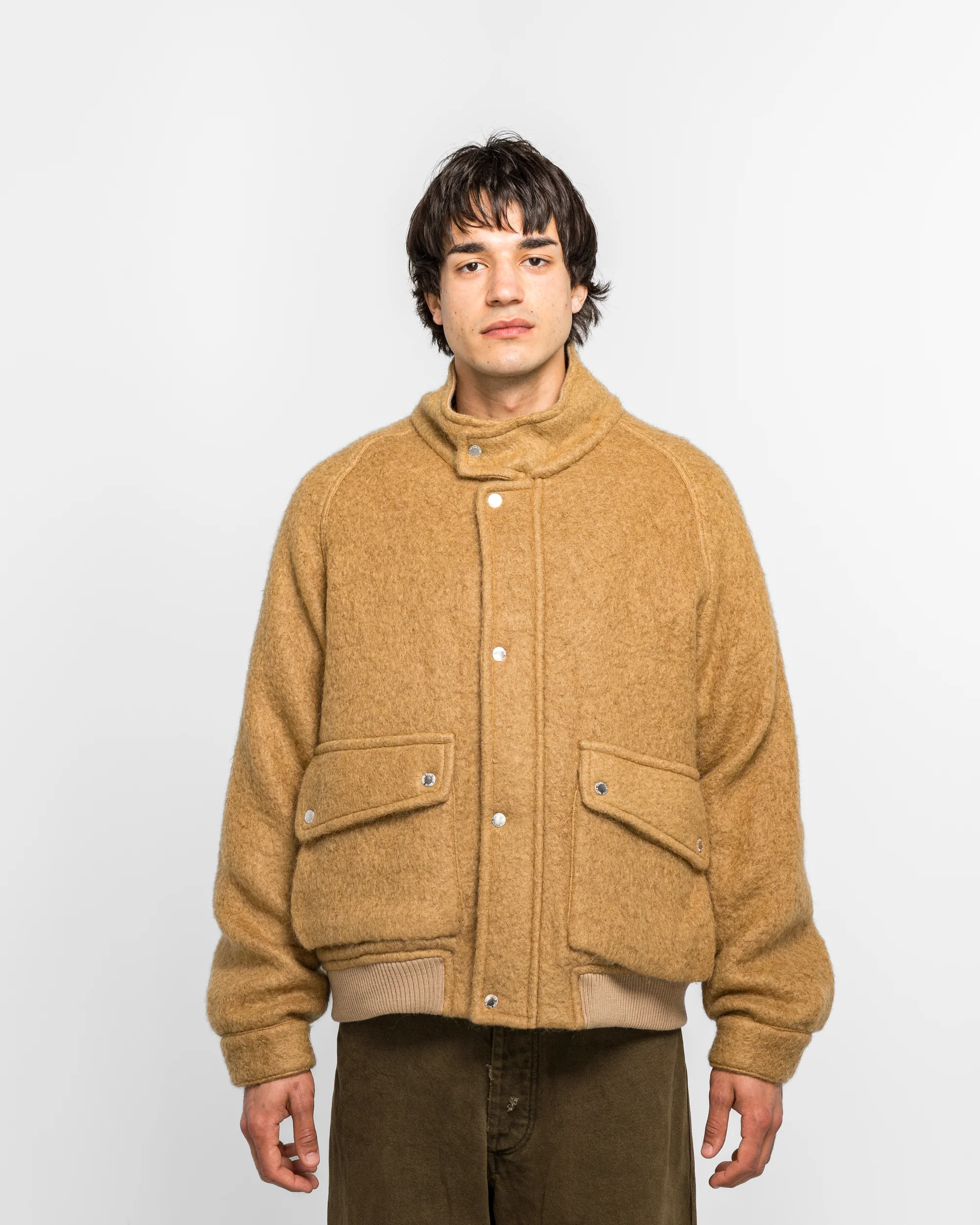 Flight Jacket - Camel Teddy - Image 2