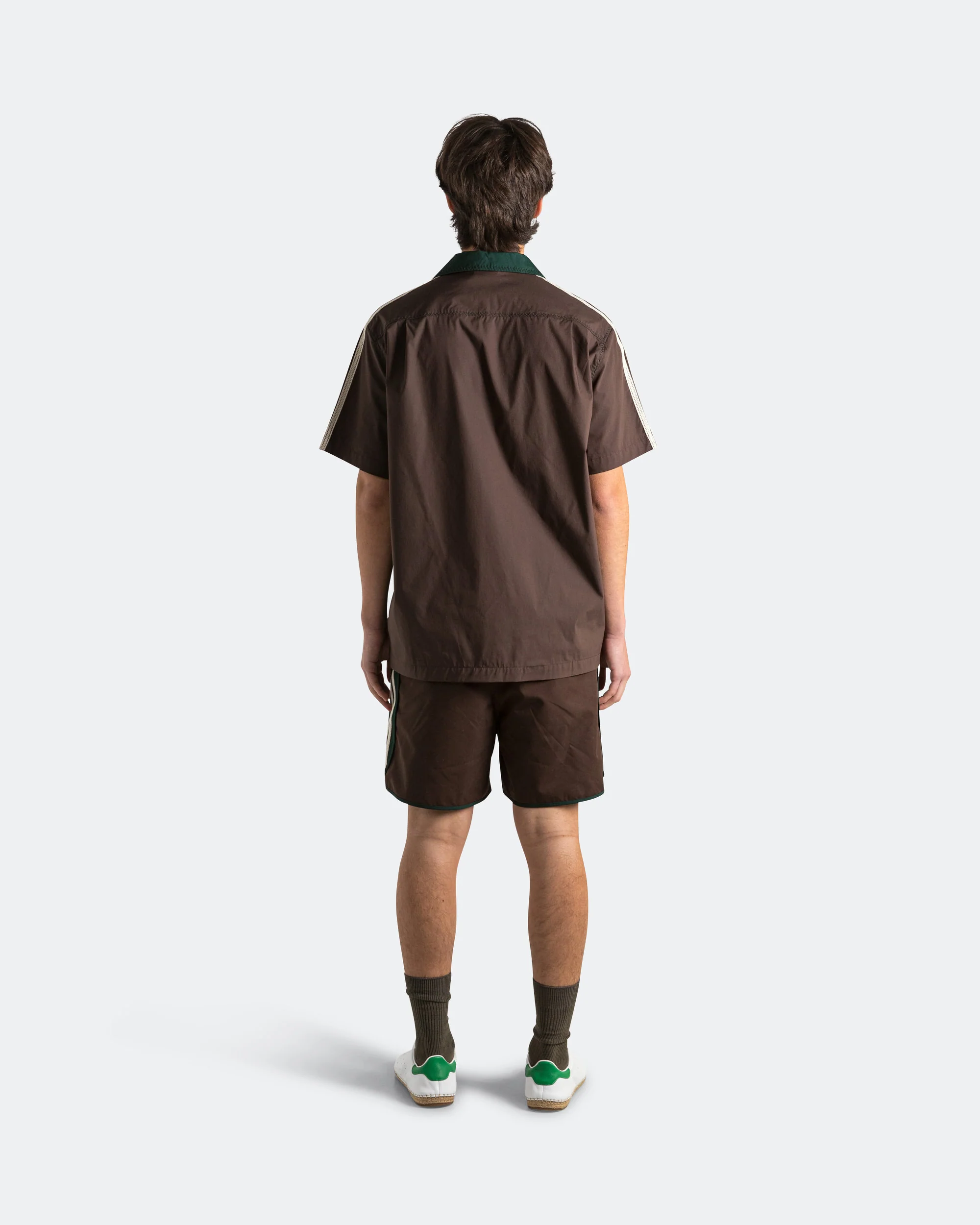 SS Shirt by Edison Chen x CLOT - Dark Brown - Image 5