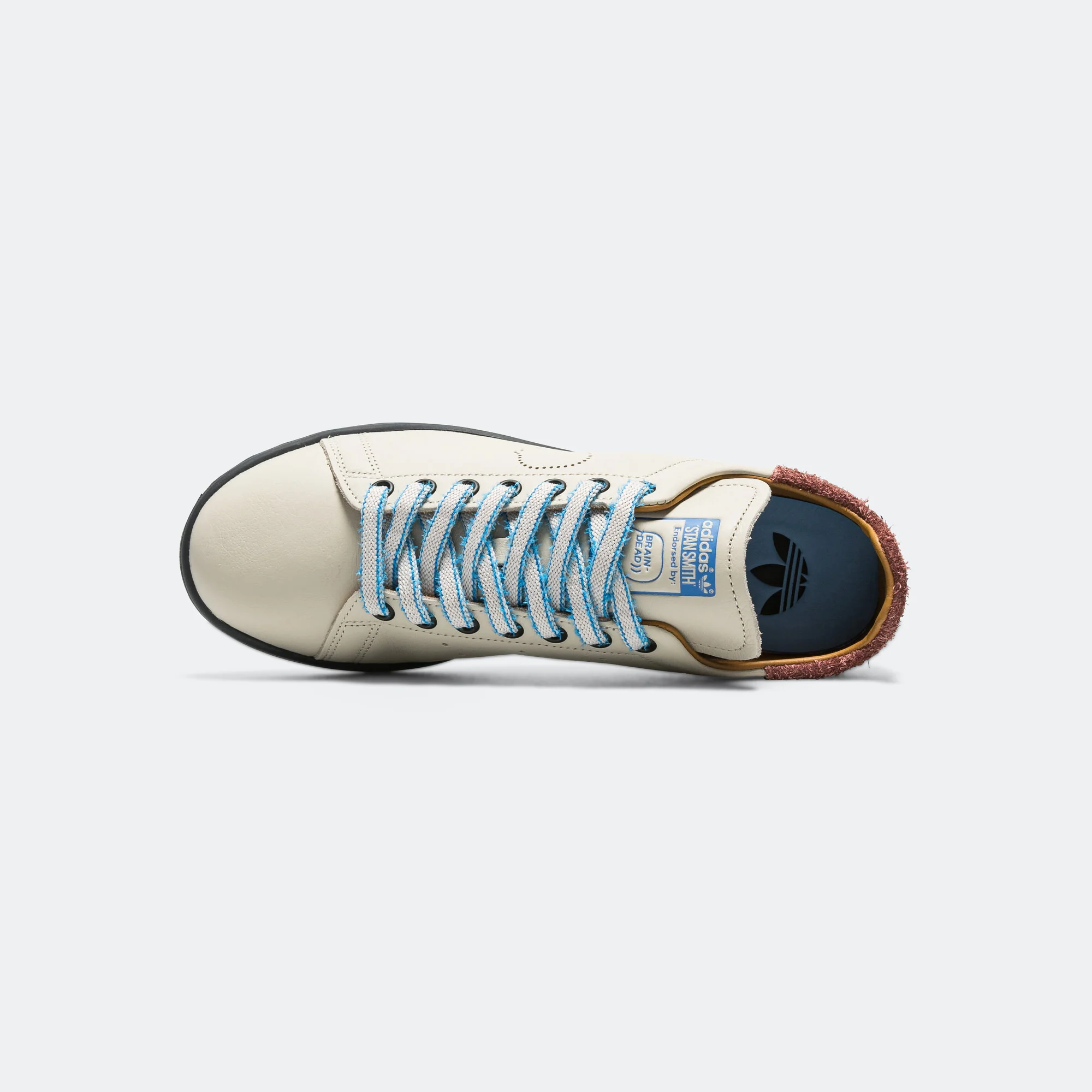 Stan Smith x Brain Dead - Clear Brown/Bahia Light Blue-Mesa - Image 4