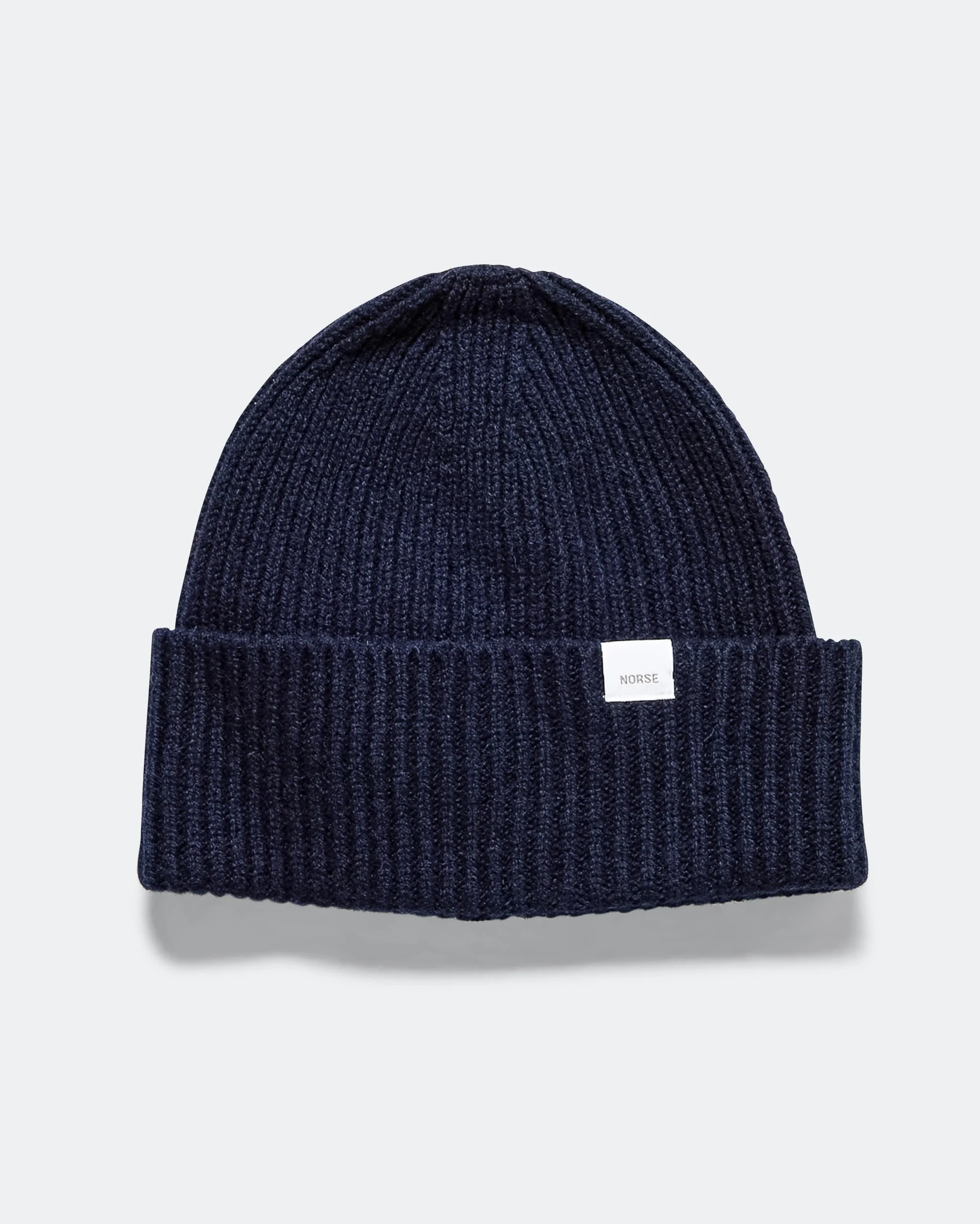 Standard Merino Lambswool Beanie - Dark Navy