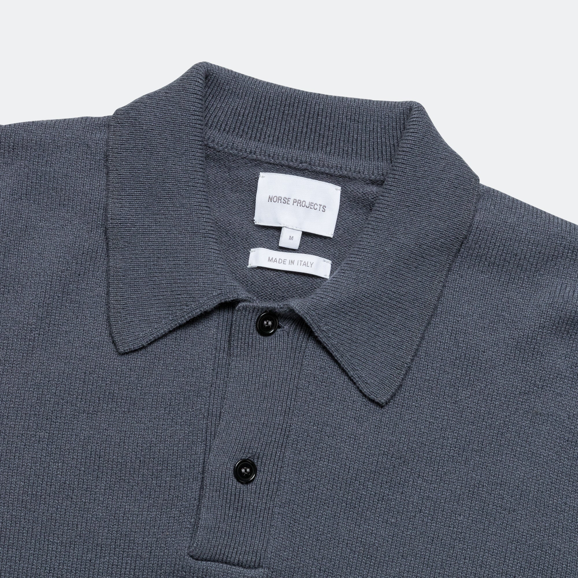 Standard Merino Lambswool Polo - Orion Blue - Image 2