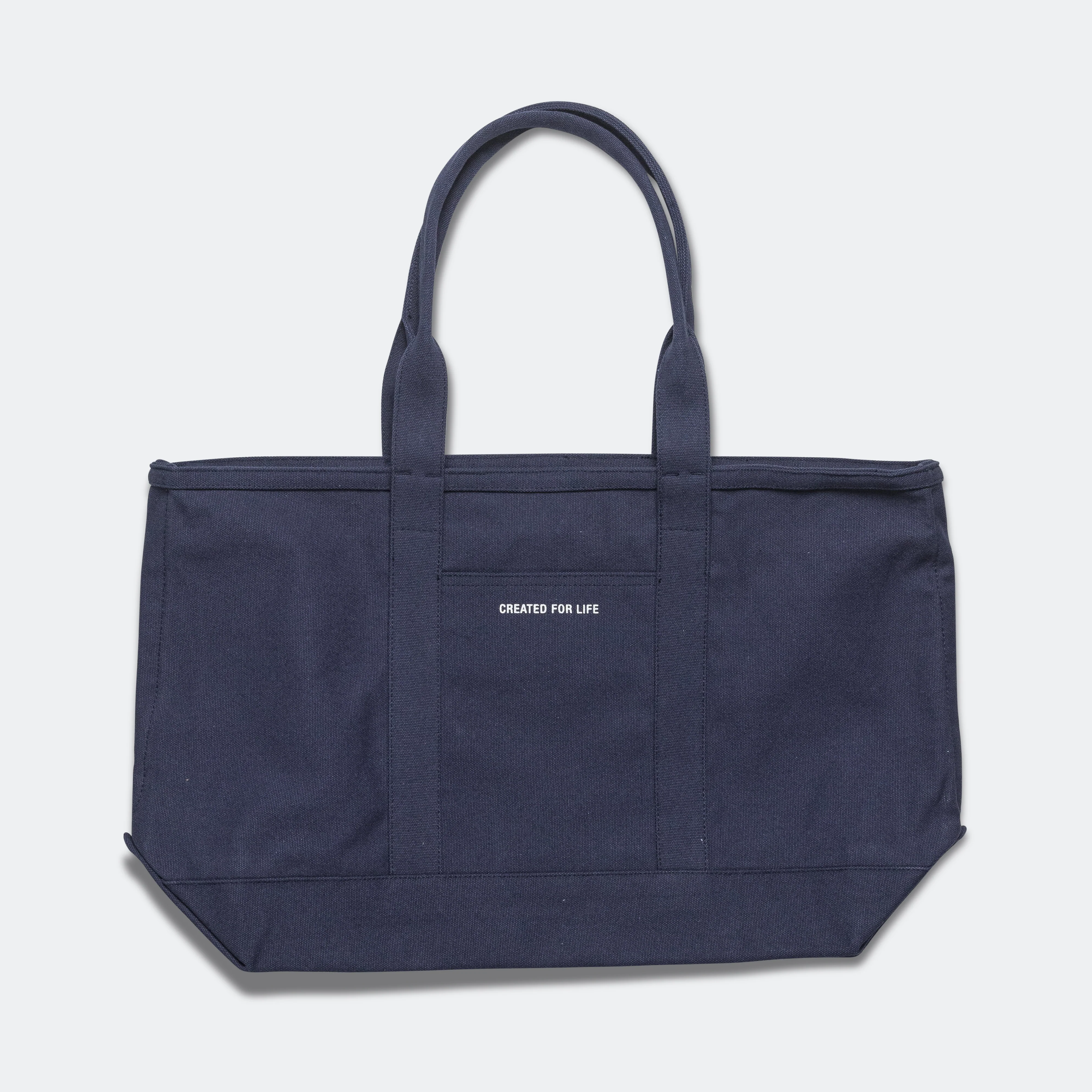 Stefan Cotton Canvas Bag - Dark Navy