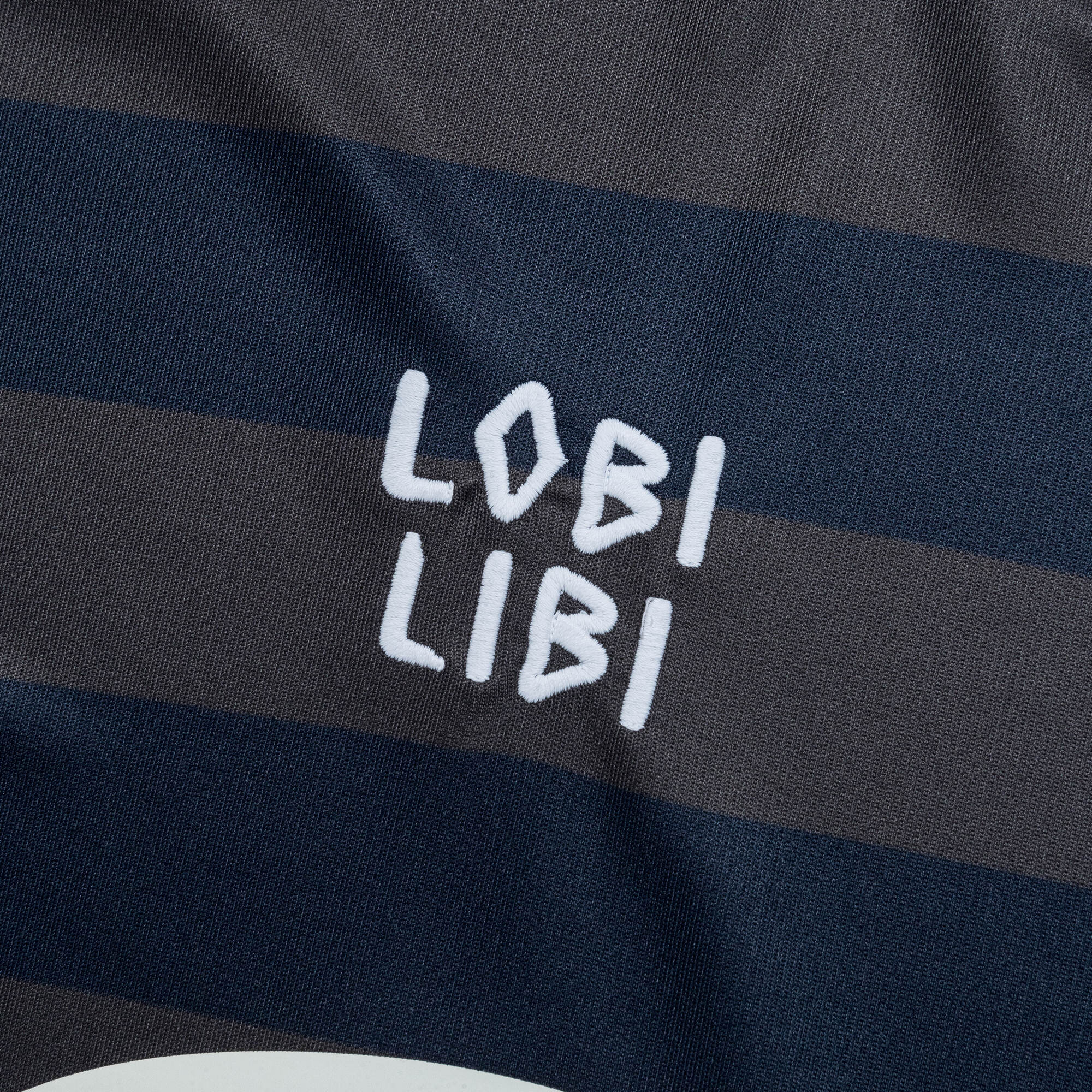 Striped LS Football Jersey - Forged Iron - Image 3