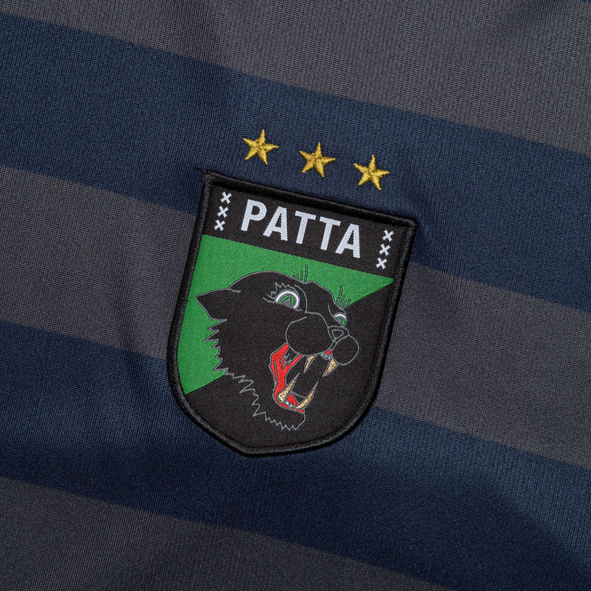 Striped LS Football Jersey - Forged Iron - Image 4