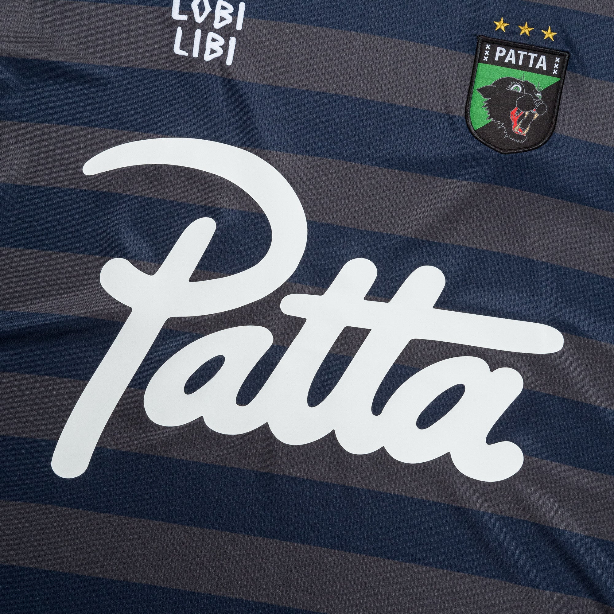 Striped LS Football Jersey - Forged Iron - Image 5