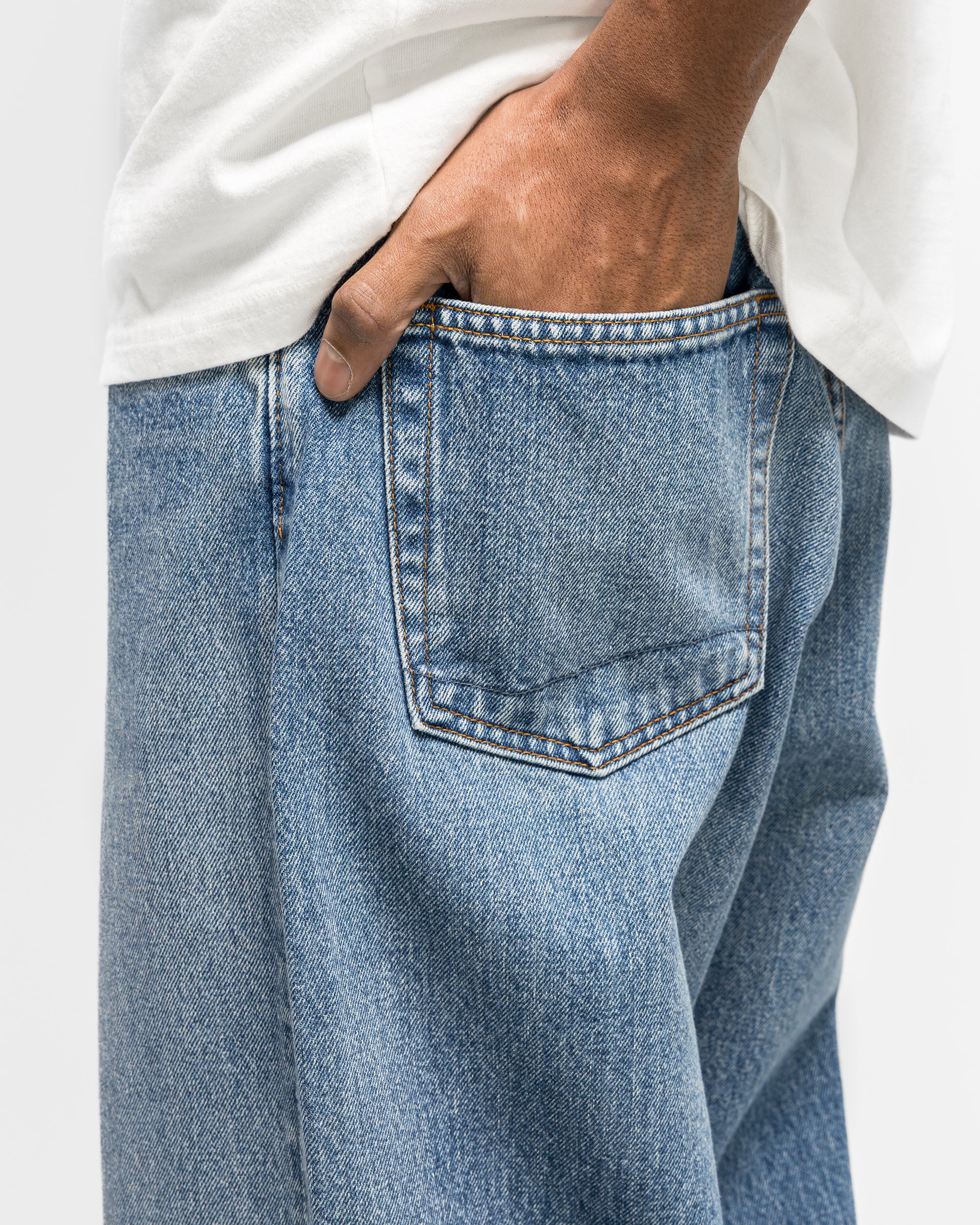 Super Dad's Fit Pants - Denim Used - Image 5