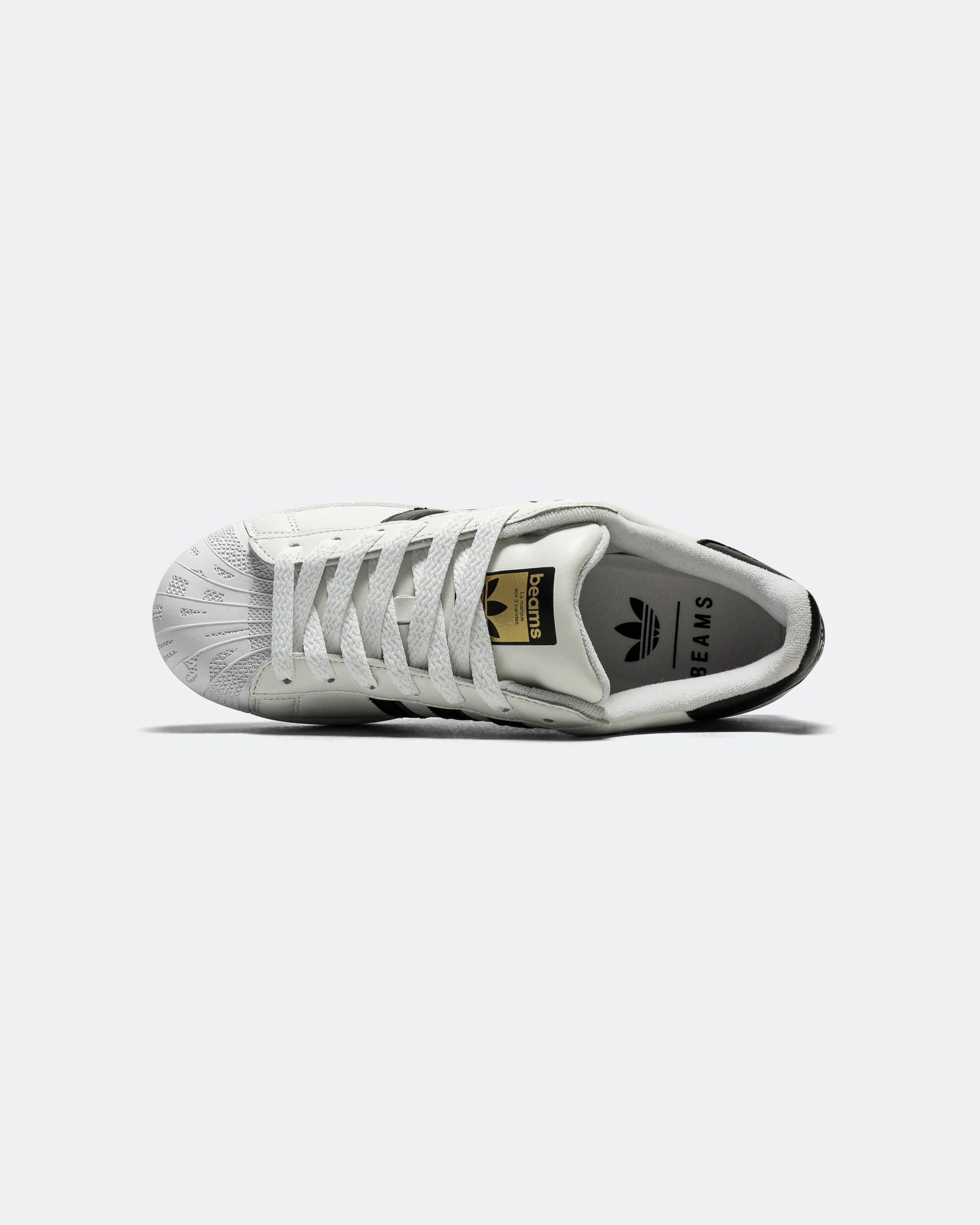 Superstar x BEAMS - Footwear White/Core Black-Gold Metallic - Image 4