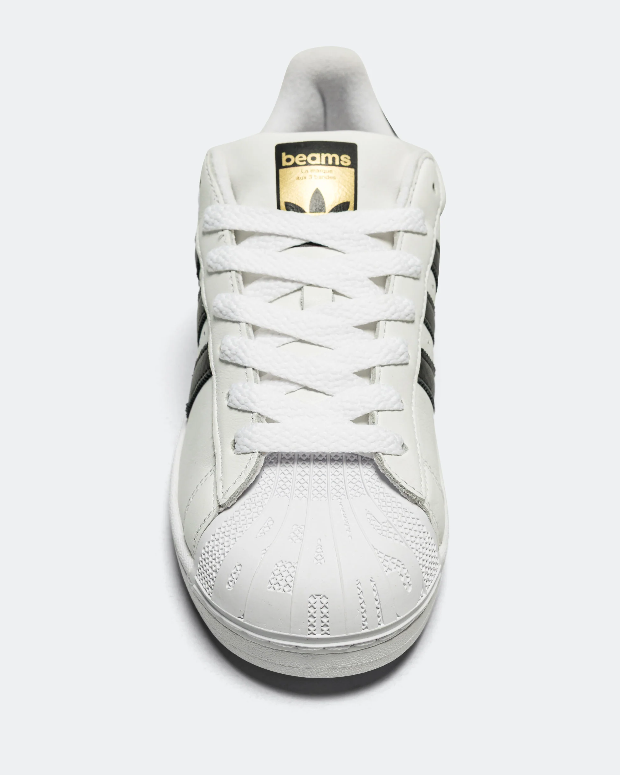 Superstar x BEAMS - Footwear White/Core Black-Gold Metallic - Image 6