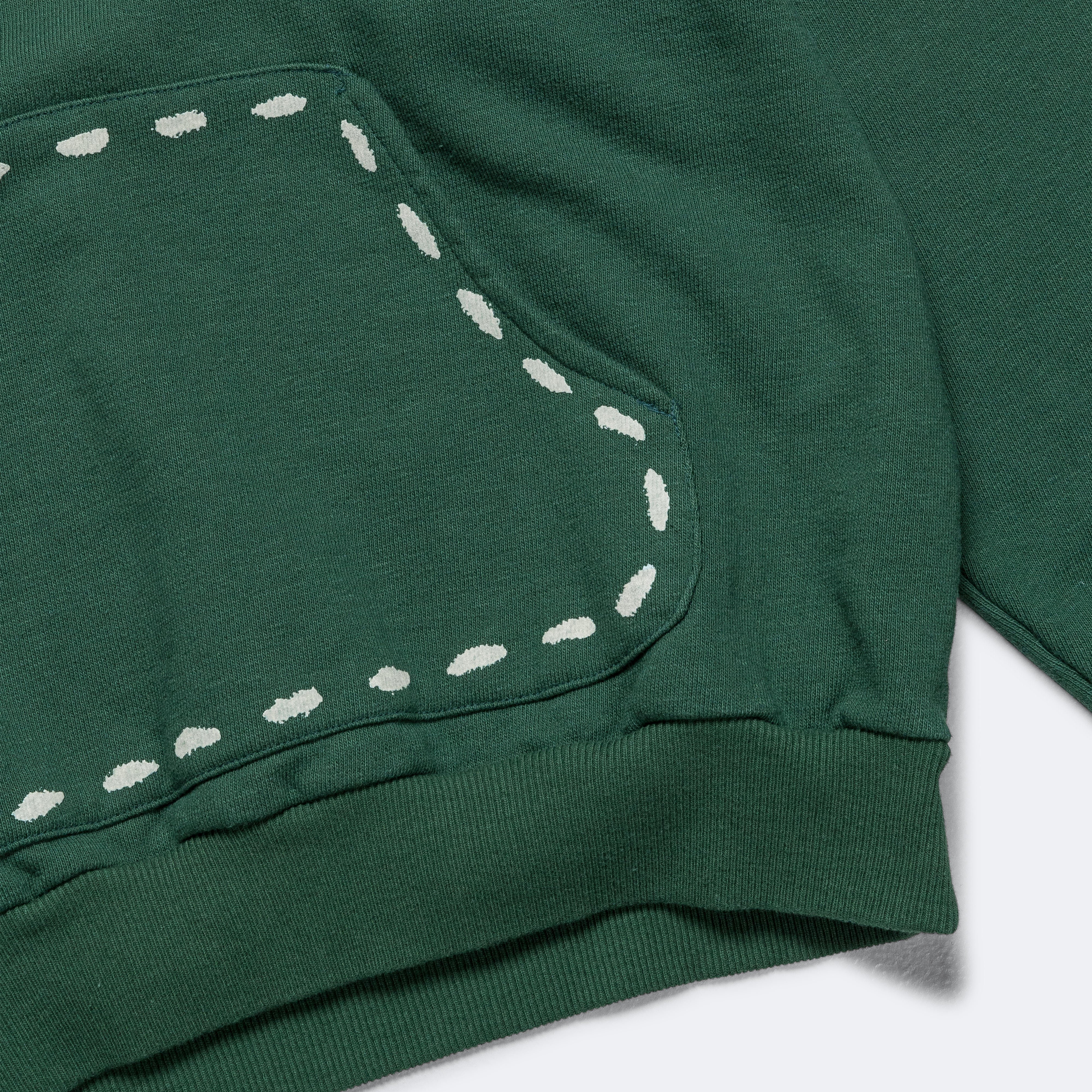 SWT Knit MARIONETTE Hoodie - Green - Image 5