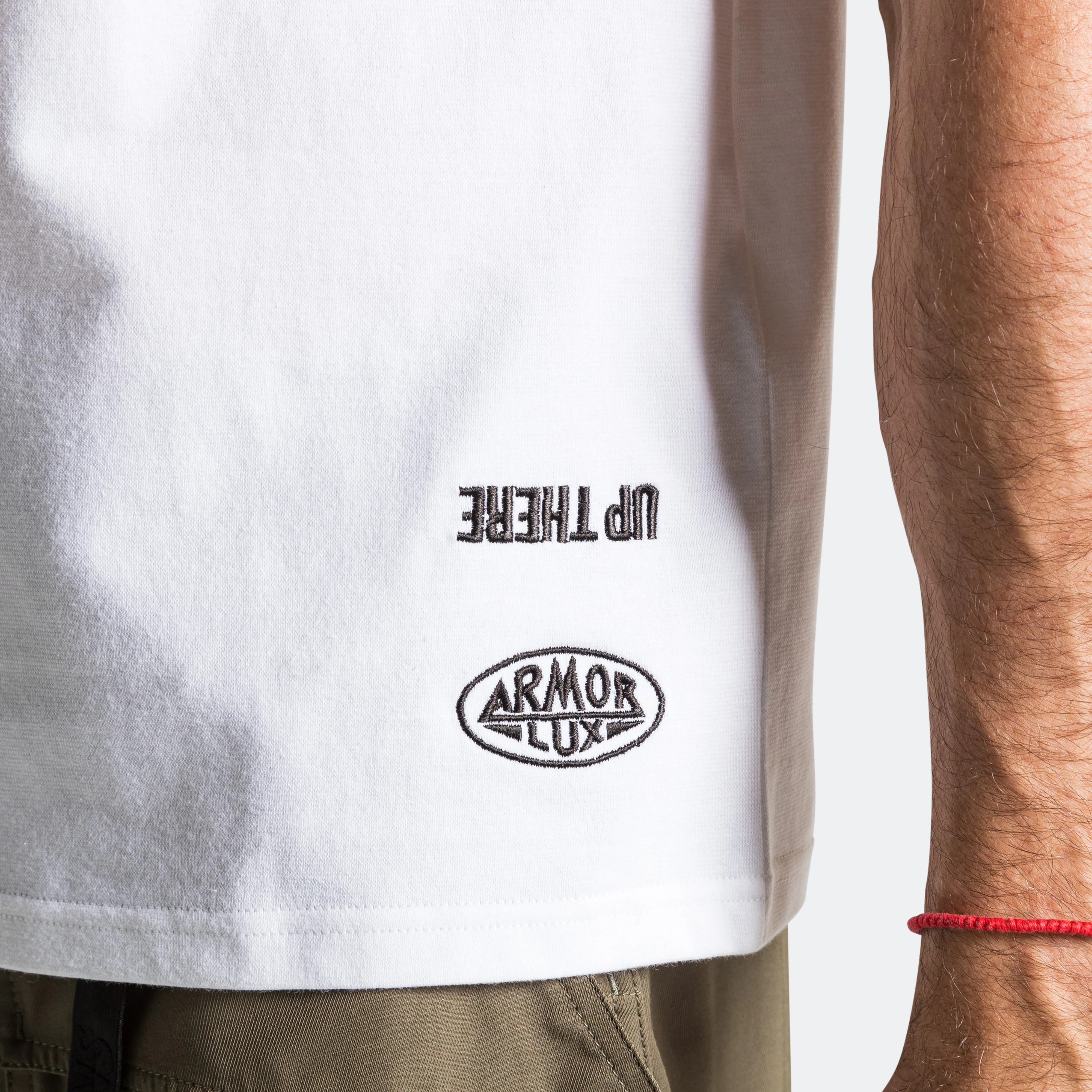 T-Shirt x UP THERE - White - Image 2