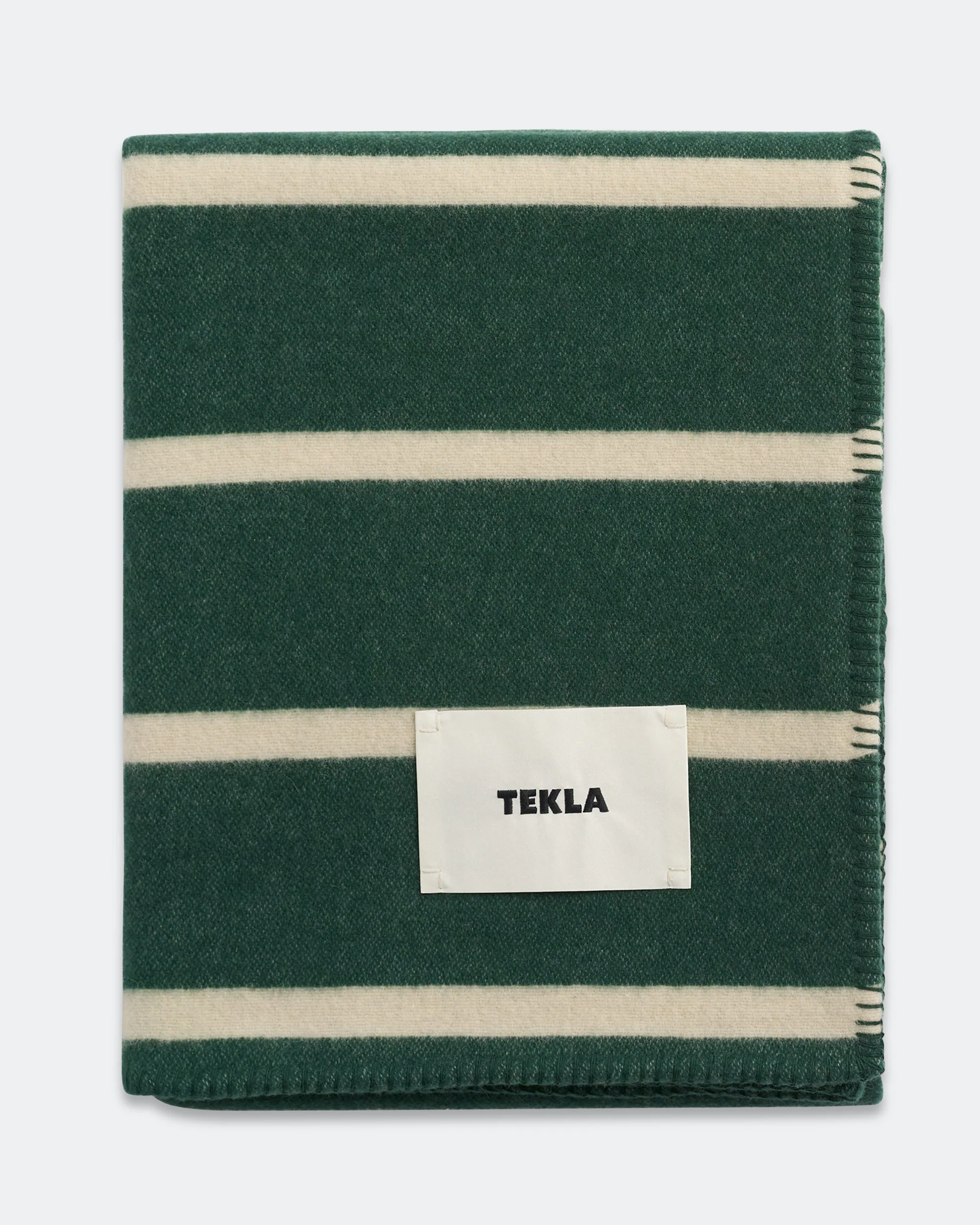 Lambswool Blanket - Rugby Stripes - Image 3