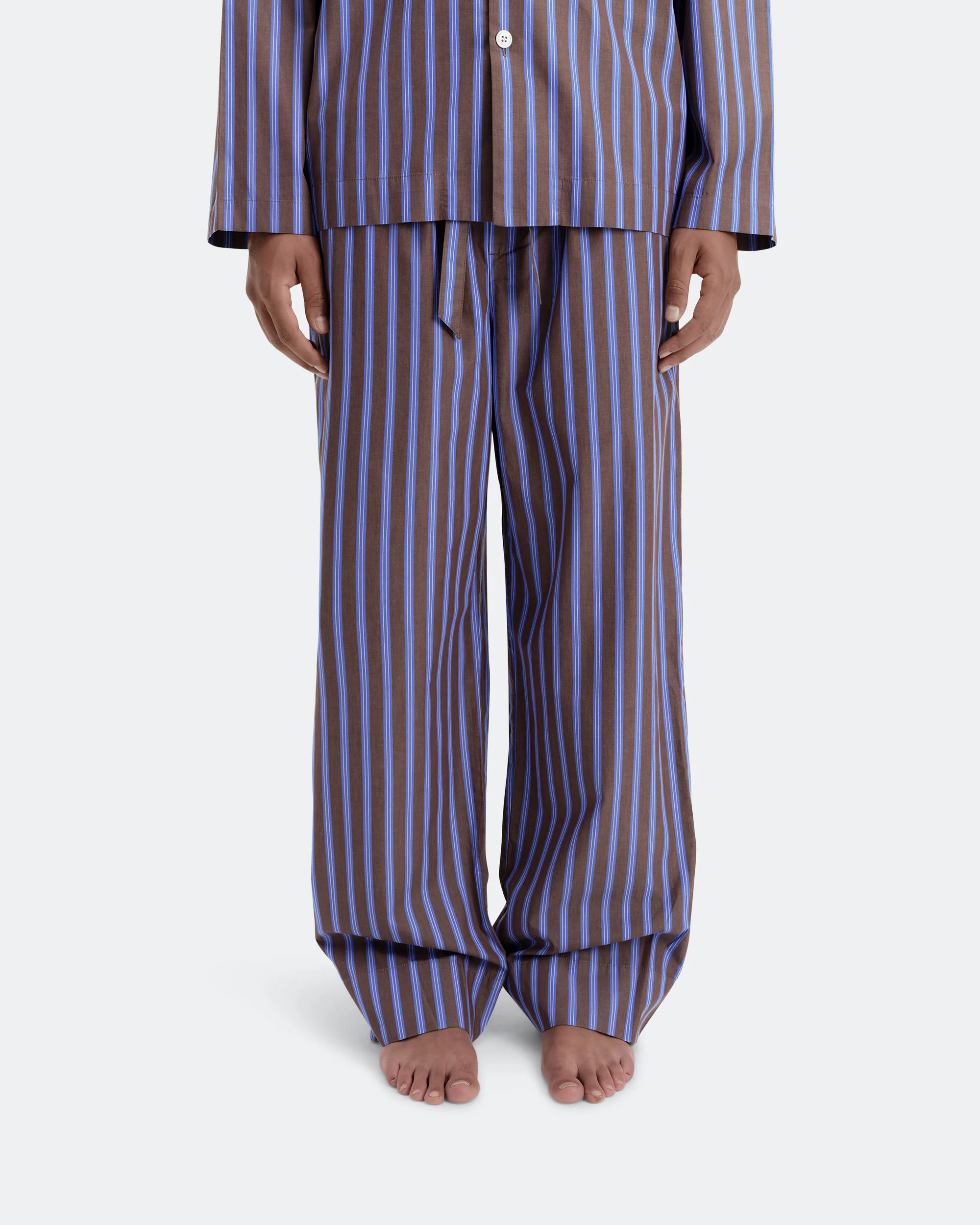 Pyjama Pant - Chestnut Stripes - Image 2