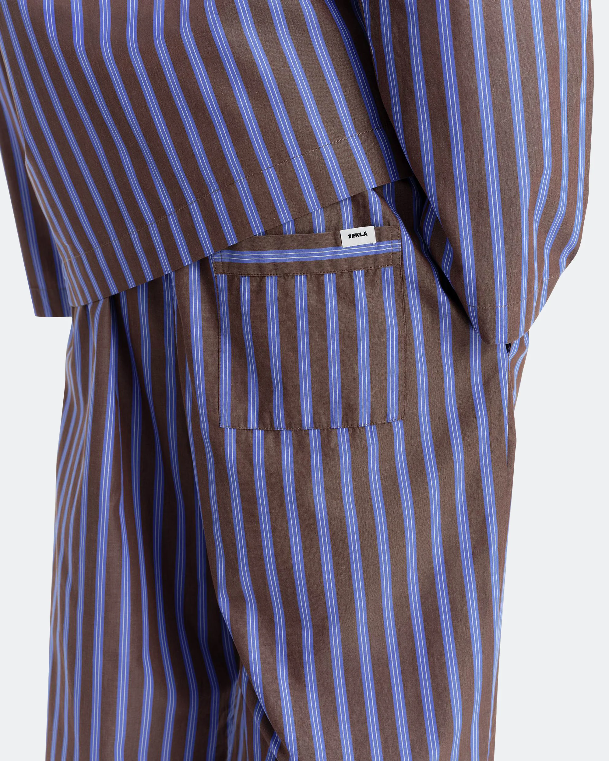 Pyjama Pant - Chestnut Stripes - Image 5
