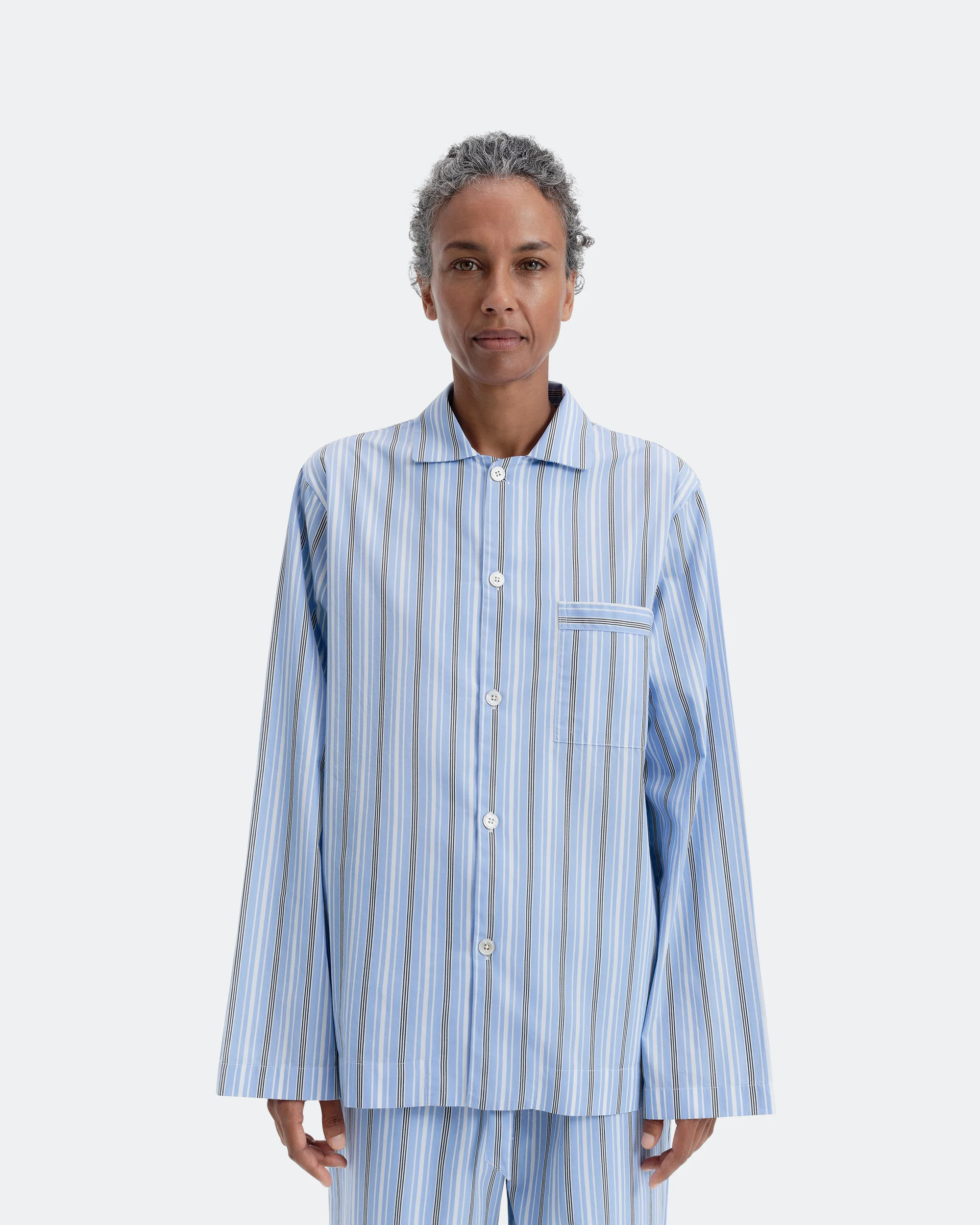 Pyjama Shirt - Stave Stripes - Image 2