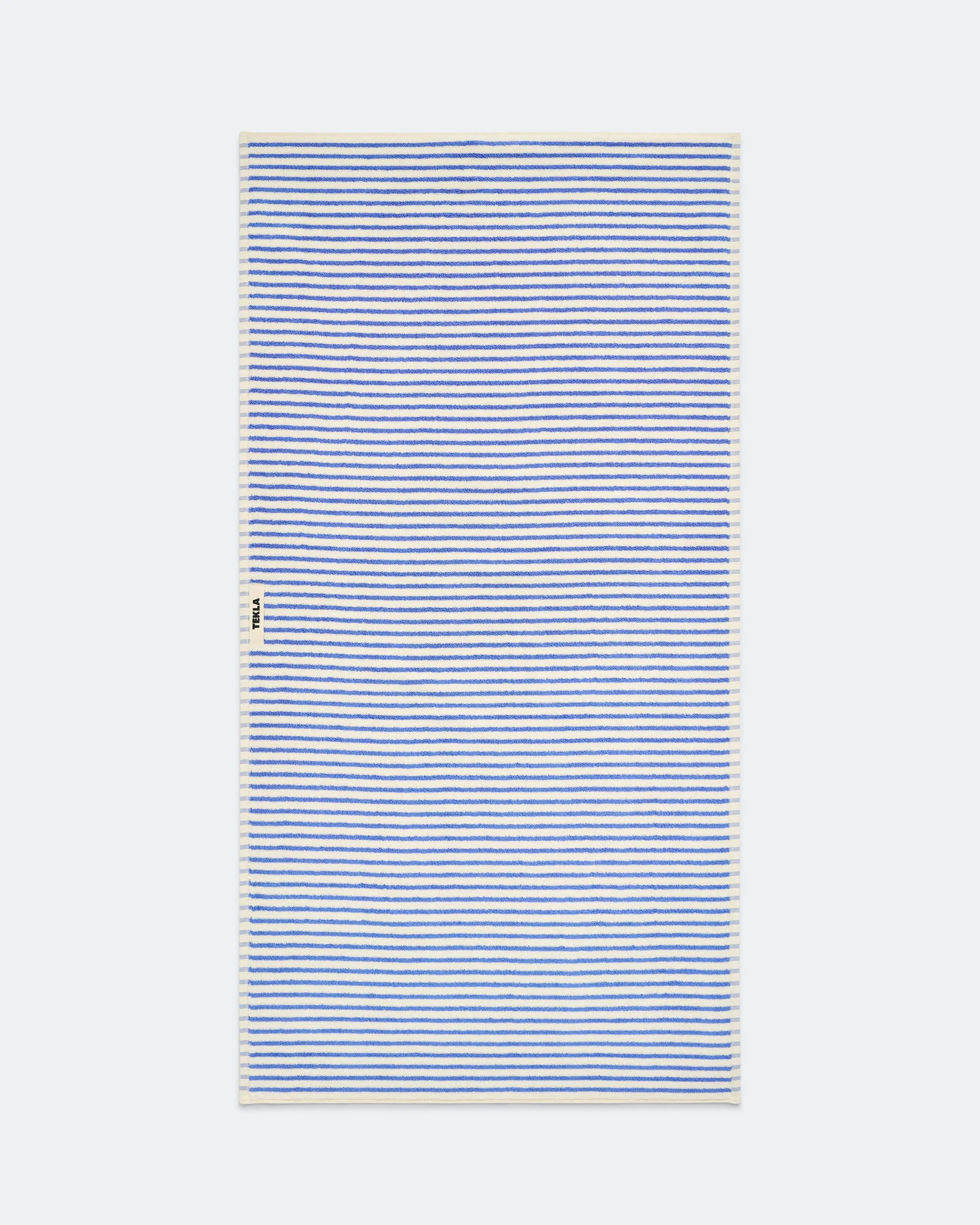 Terry Towel - Coastal Blue Stripe - Image 2
