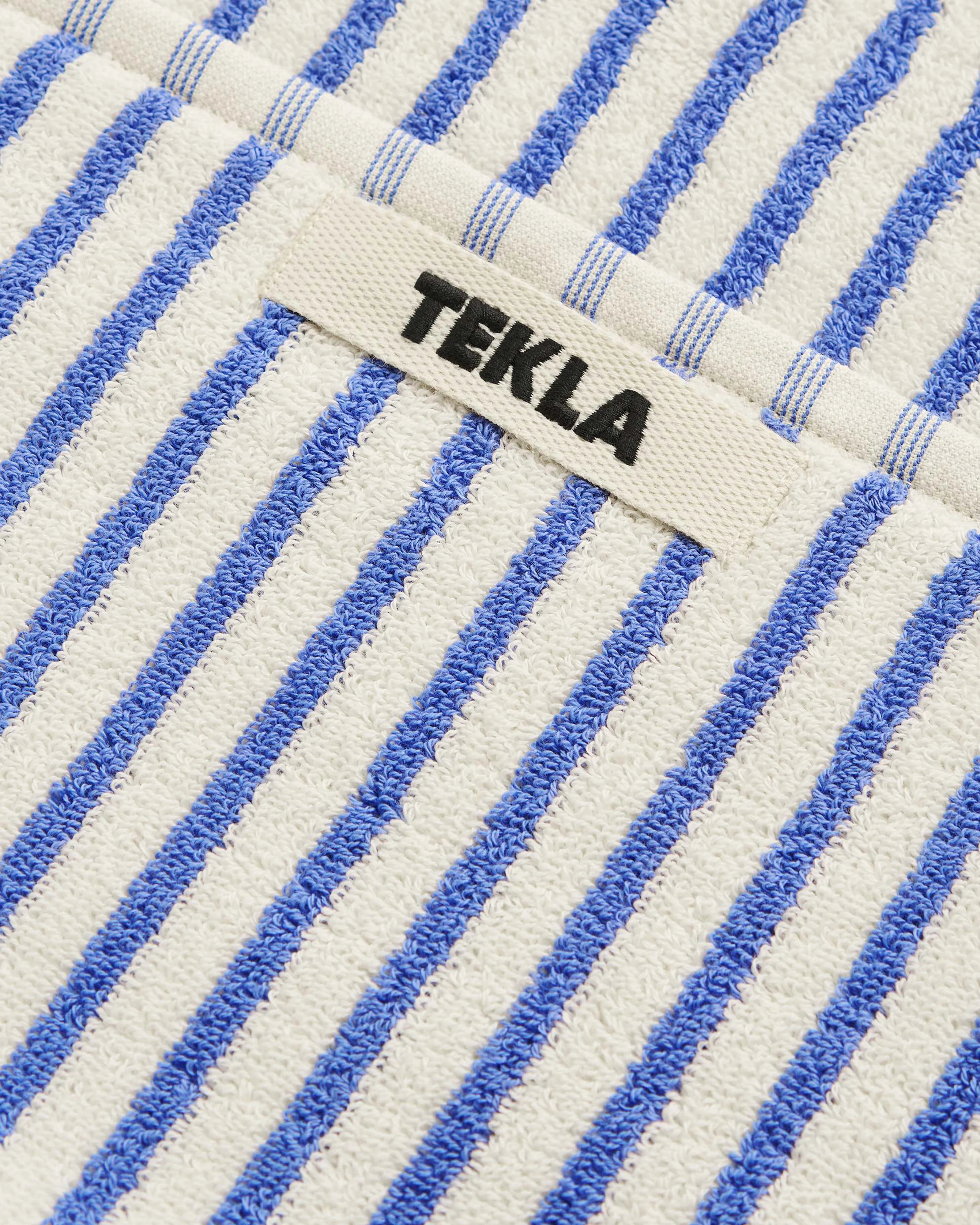 Terry Towel - Coastal Blue Stripe - Image 3