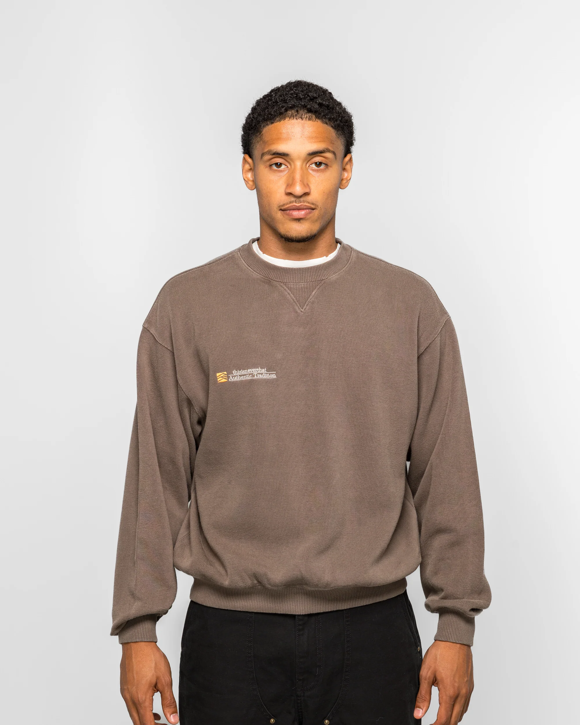 Authentic Tradition Crewneck - Dark Mocha - Image 2