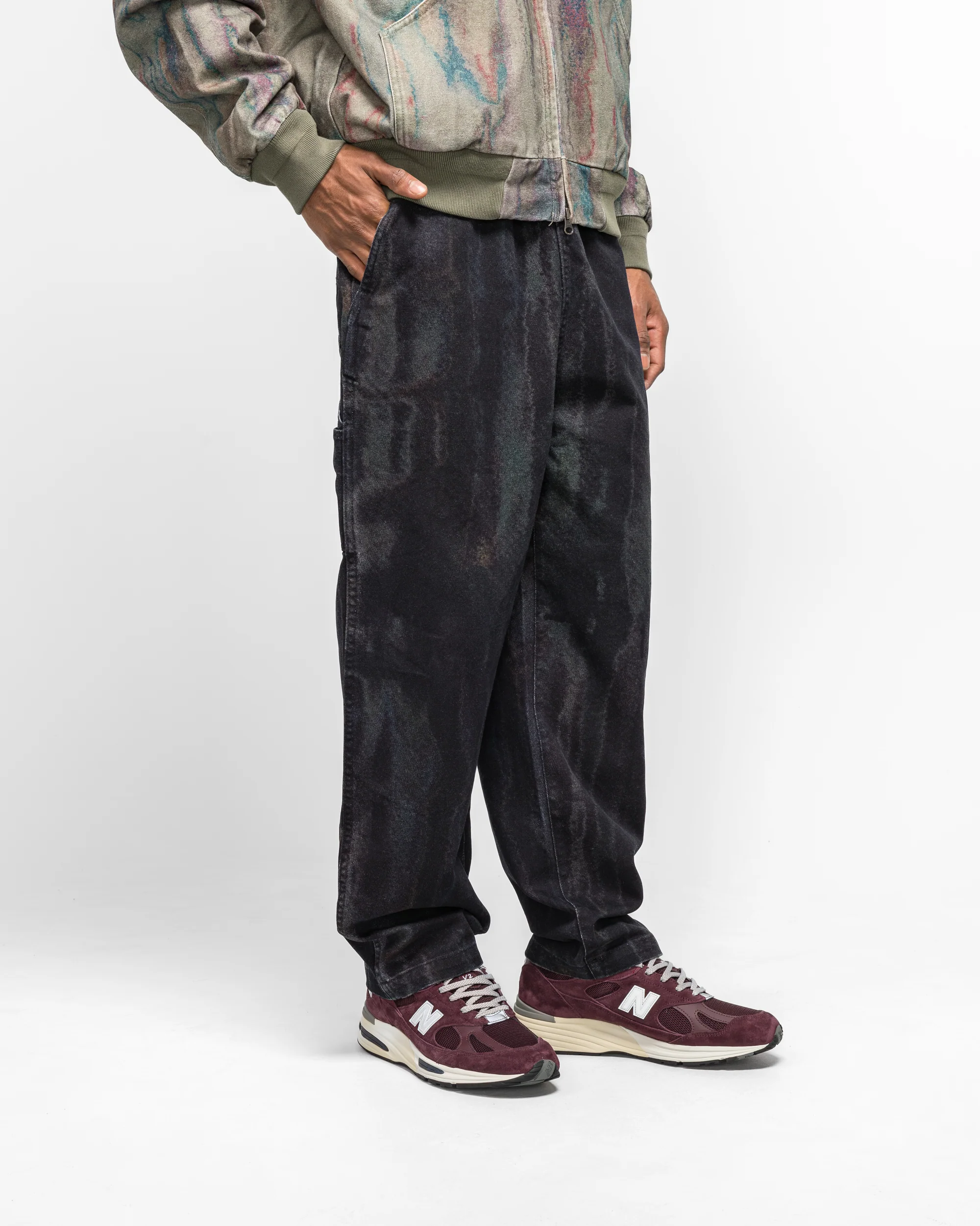 Blurred Flow Pant - Black - Image 3
