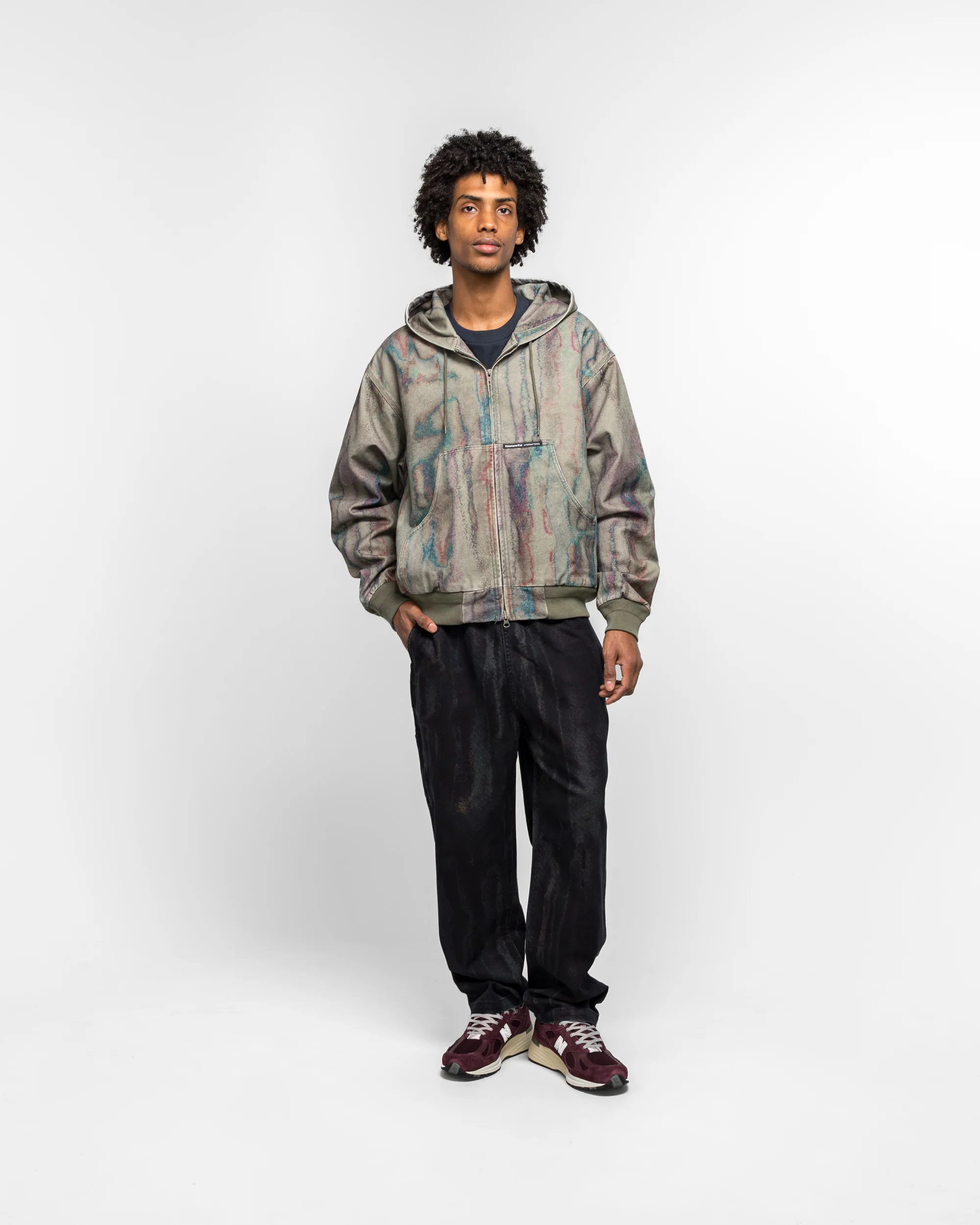 Blurred Flow Pant - Black - Image 6