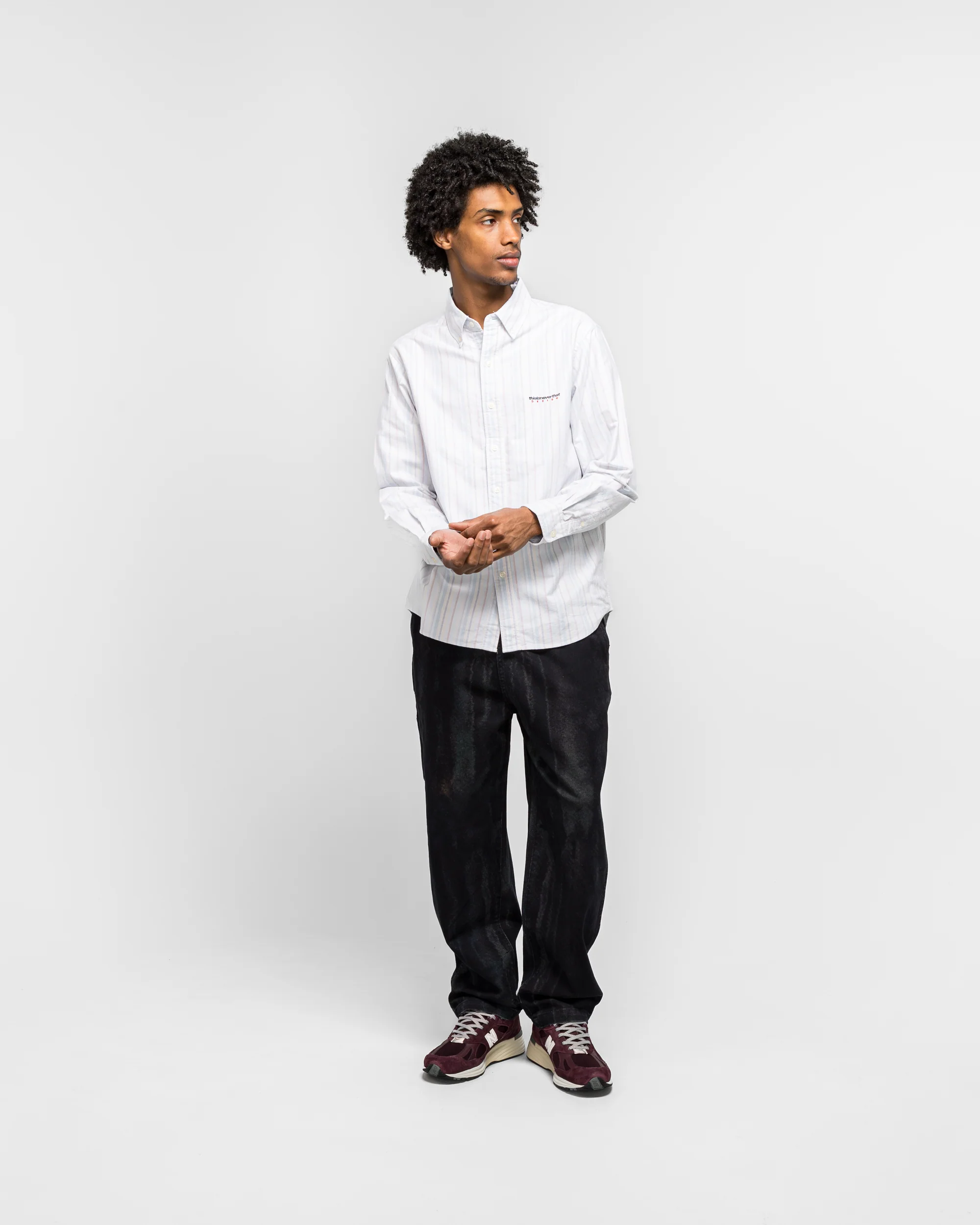 DSN Oxford Shirt - Mint - Image 6