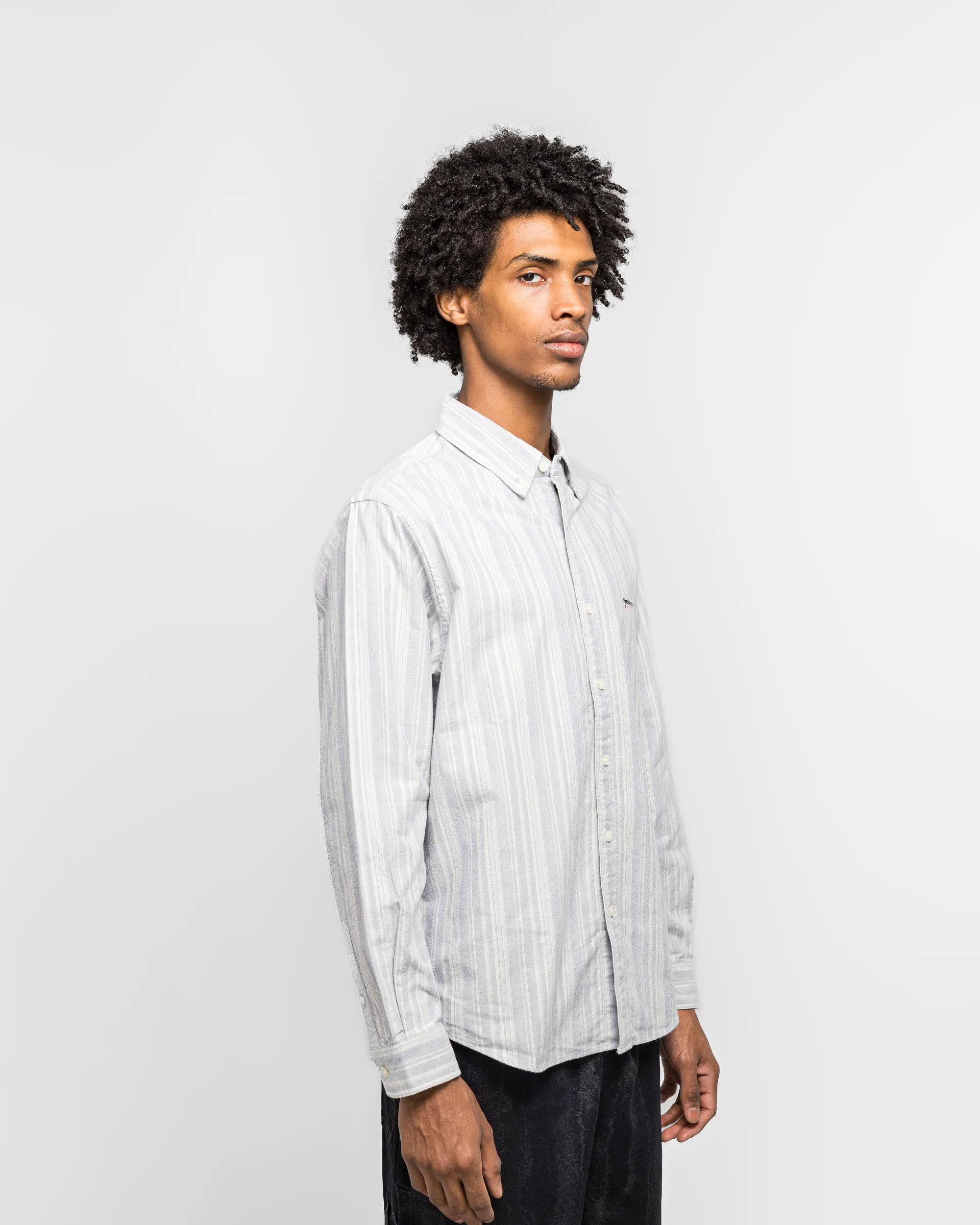 DSN Oxford Shirt - Navy - Image 3