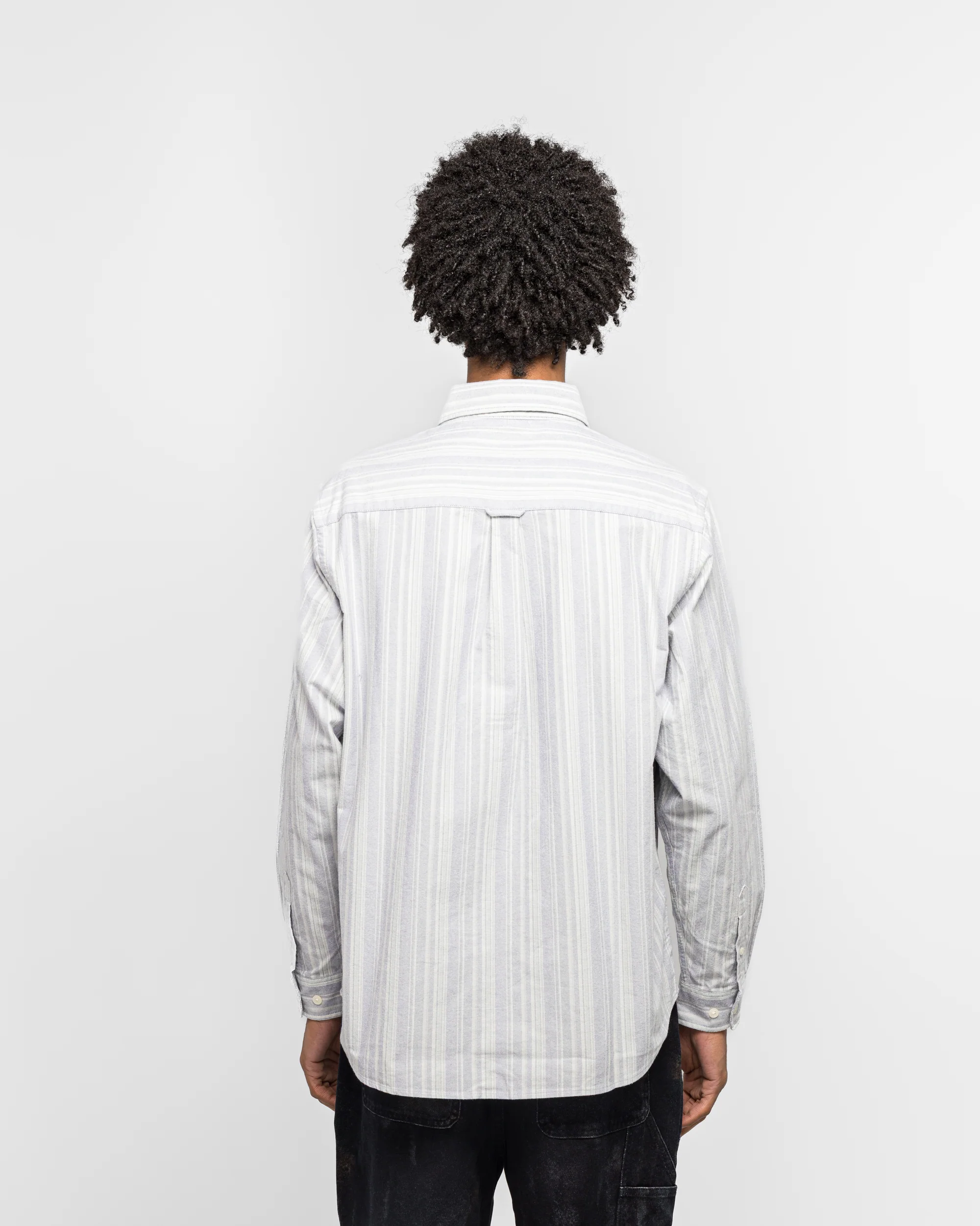 DSN Oxford Shirt - Navy - Image 4