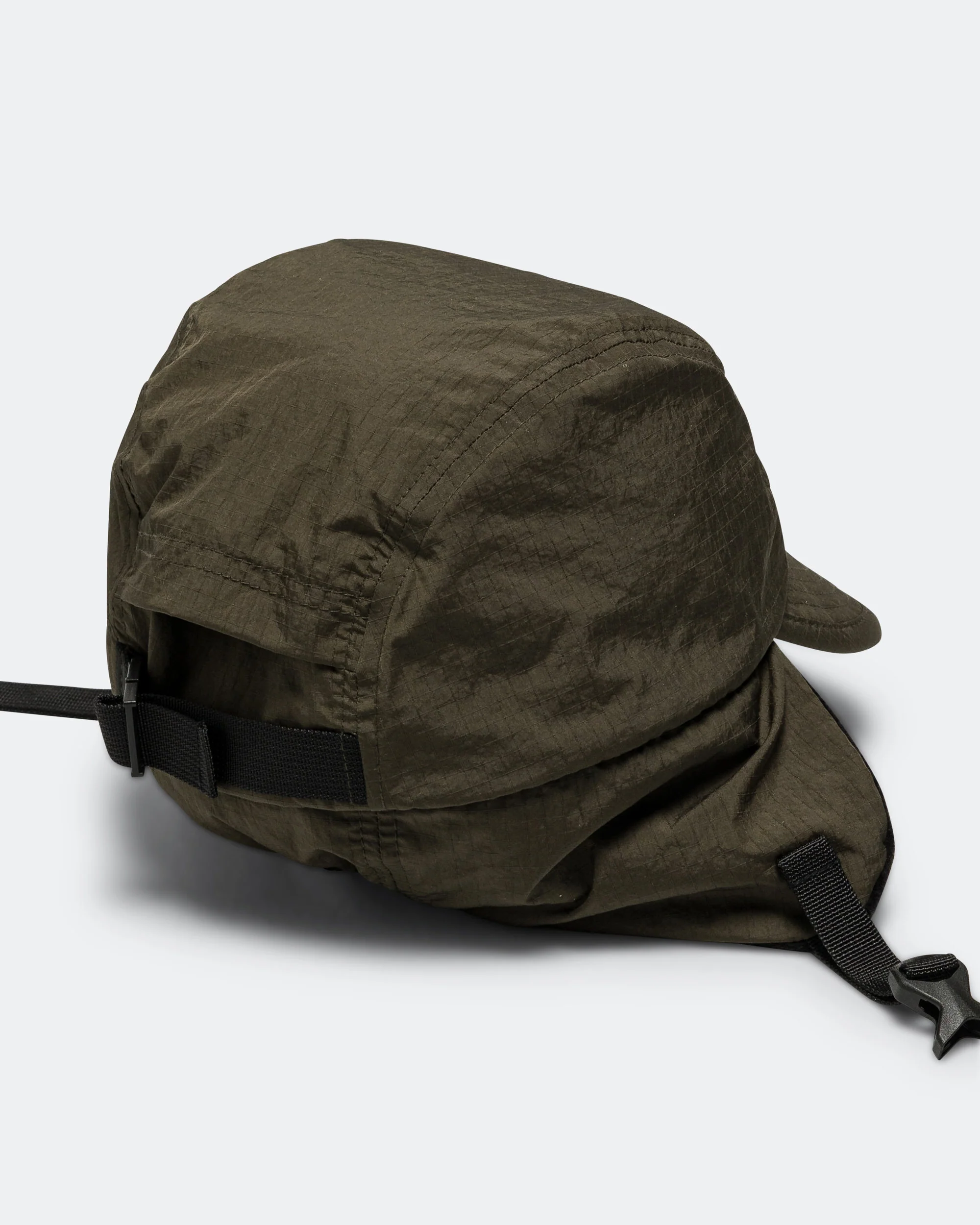 Earflap Duckbill Cap - Khaki - Image 3