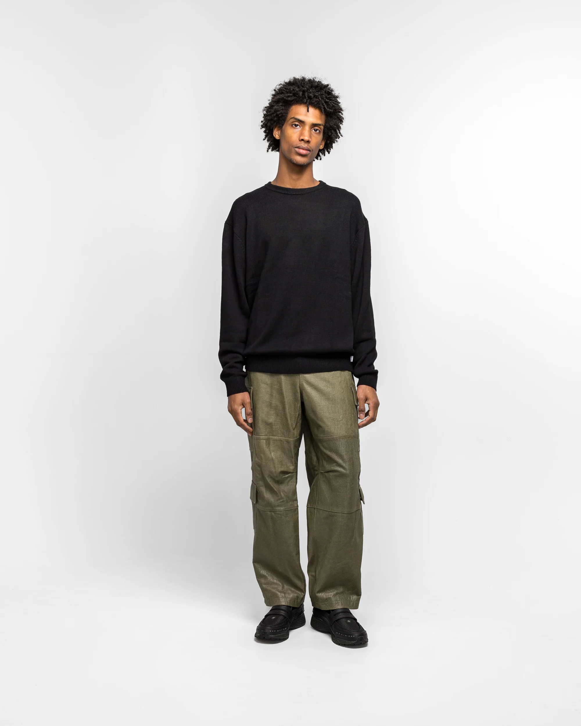 Fortuna N-Logo Sweater - Black - Image 5