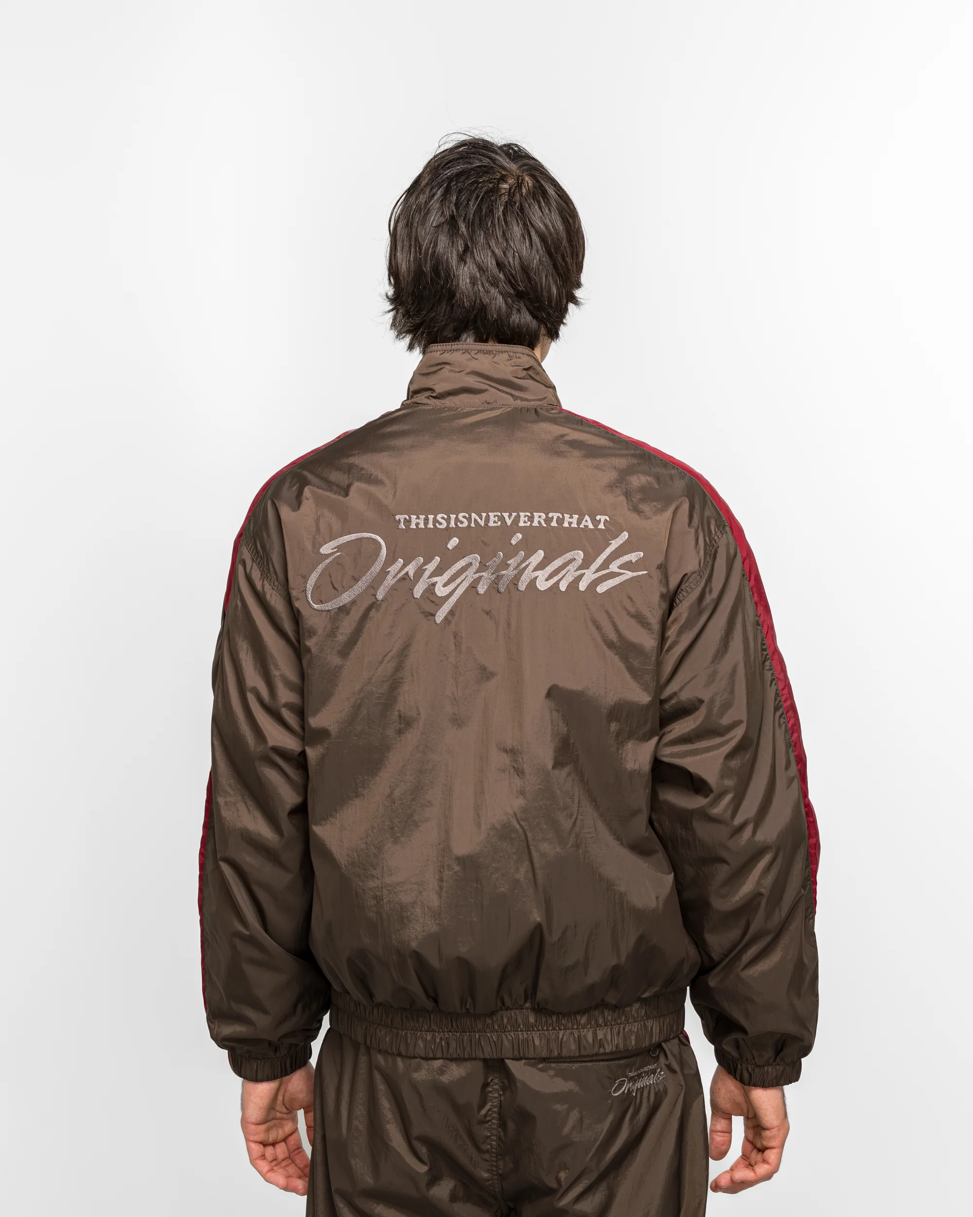 Originals Warm Up Jacket - Brown - Image 4