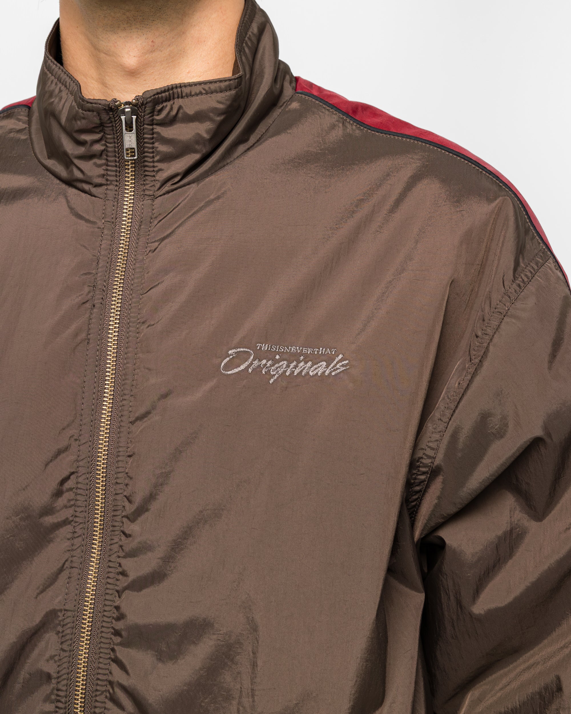 Originals Warm Up Jacket - Brown - Image 5