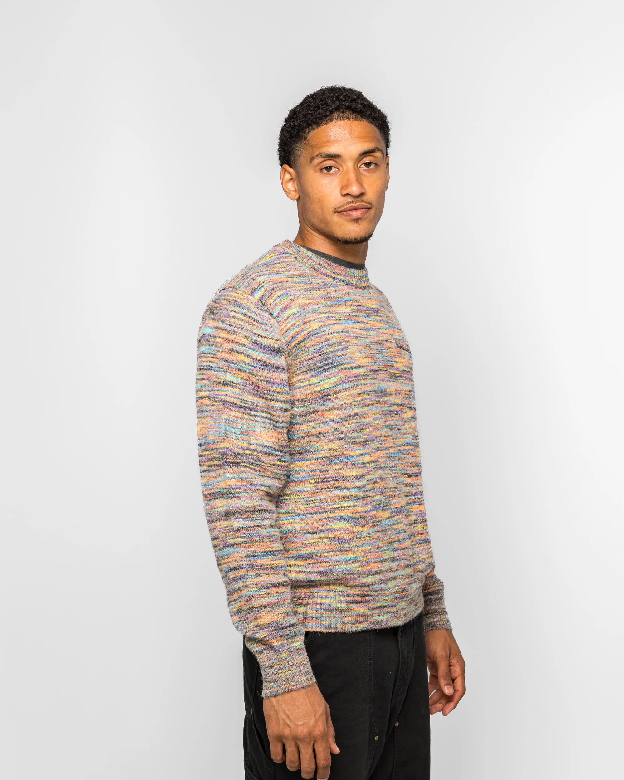 Static Knit Sweater - Rainbow - Image 3