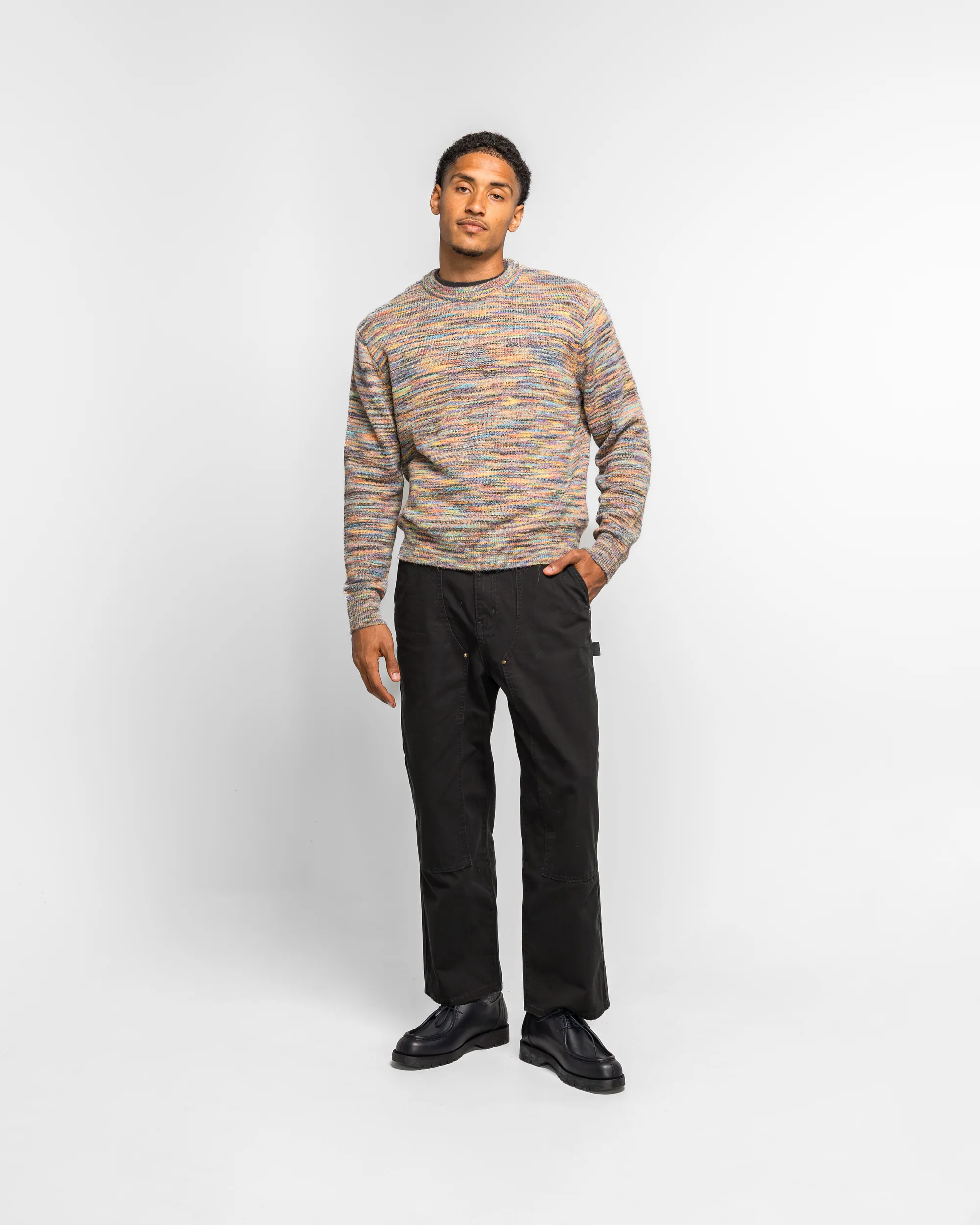 Static Knit Sweater - Rainbow - Image 5