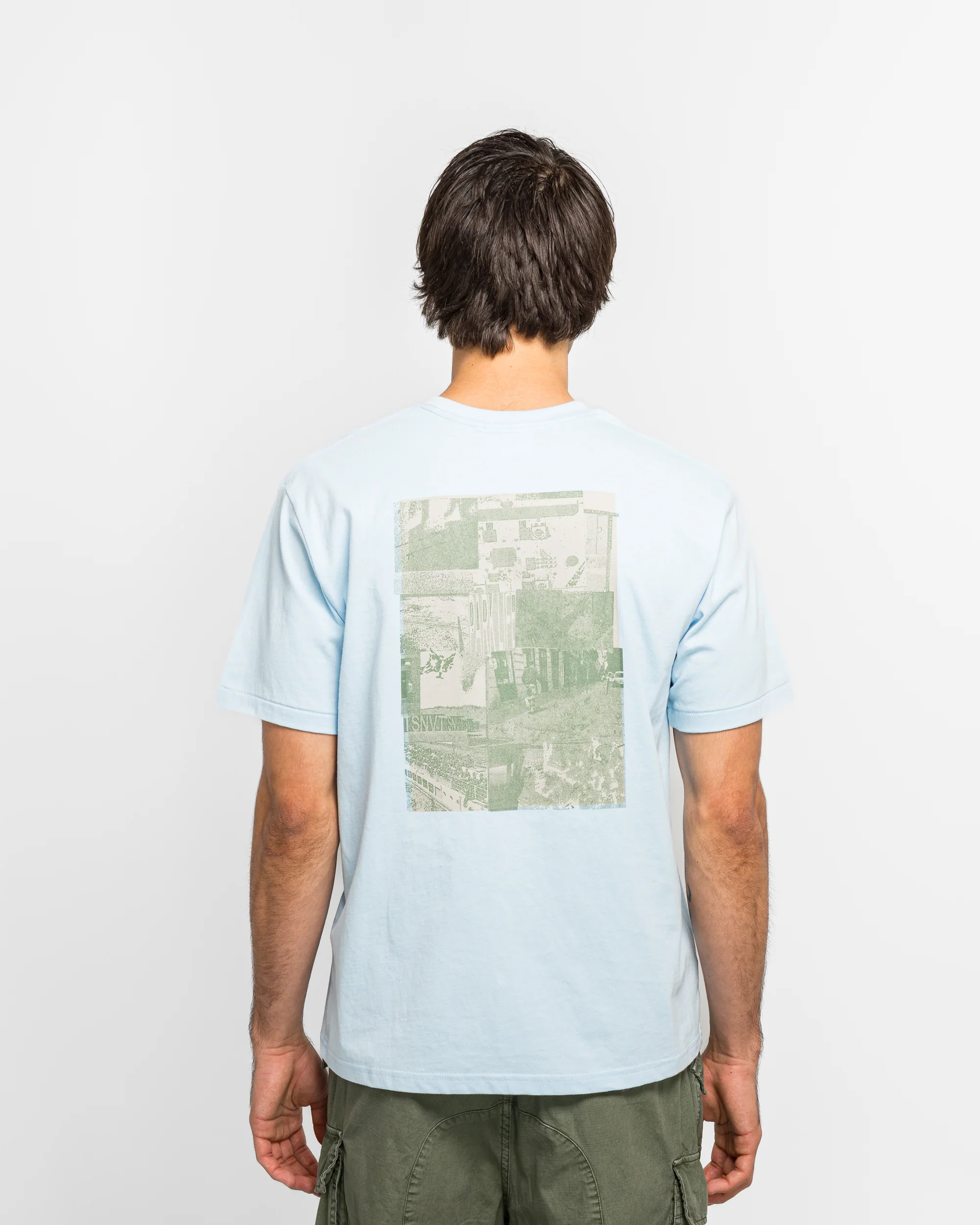 TSNVT Collage Tee - Soft Blue - Image 4