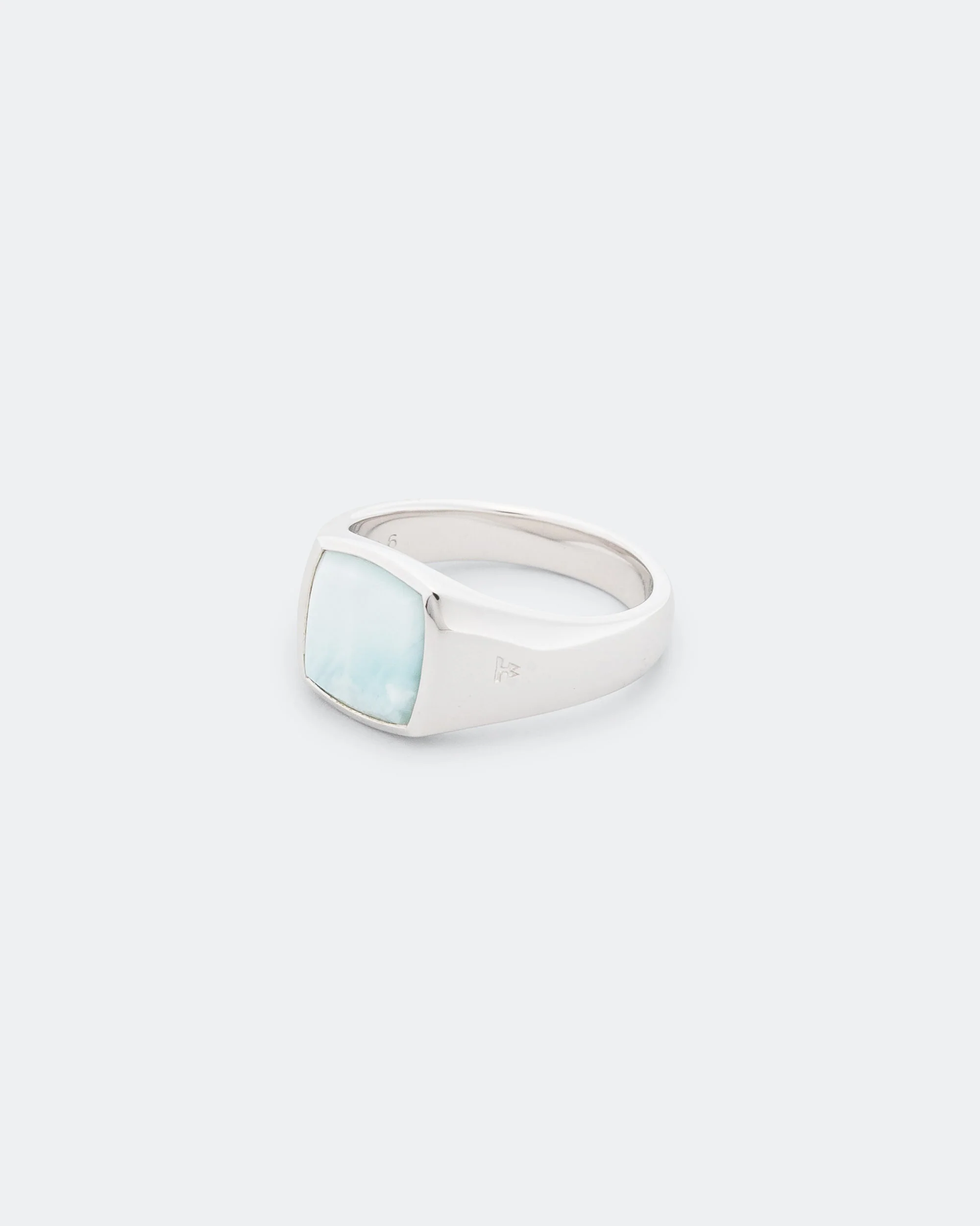 Kay Ring Ice Blue - Larimar/925 Silver - Image 2