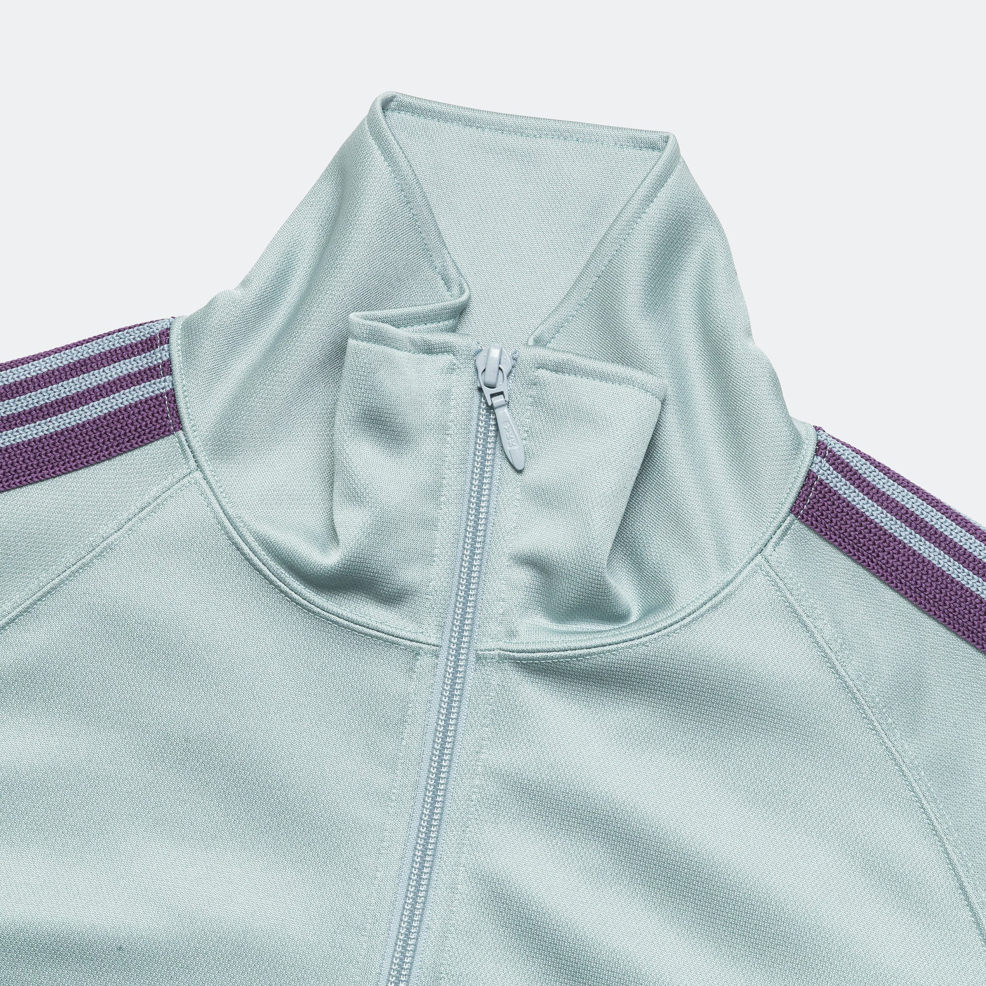 Track Jacket - Sax Poly Smooth - Image 2