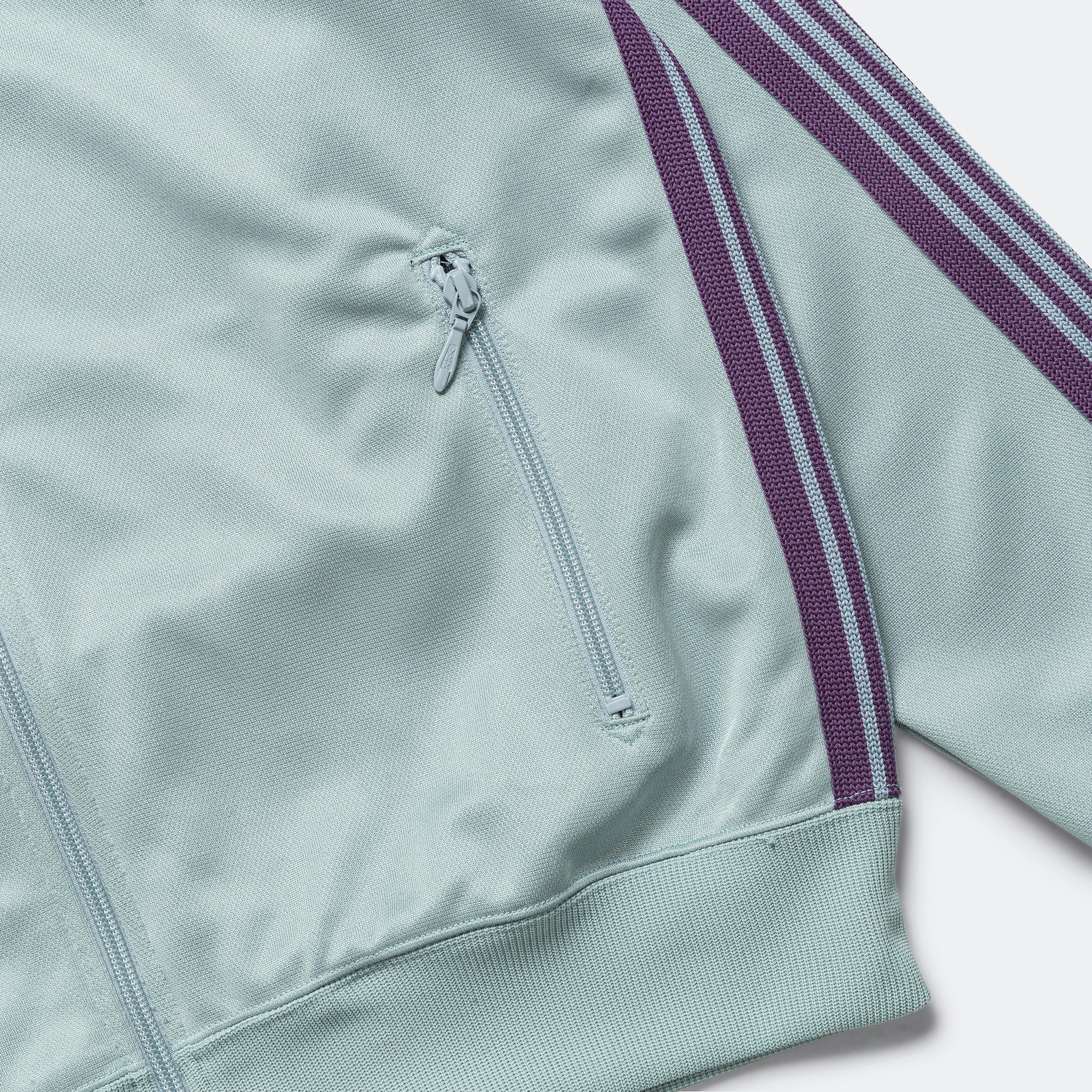 Track Jacket - Sax Poly Smooth - Image 4