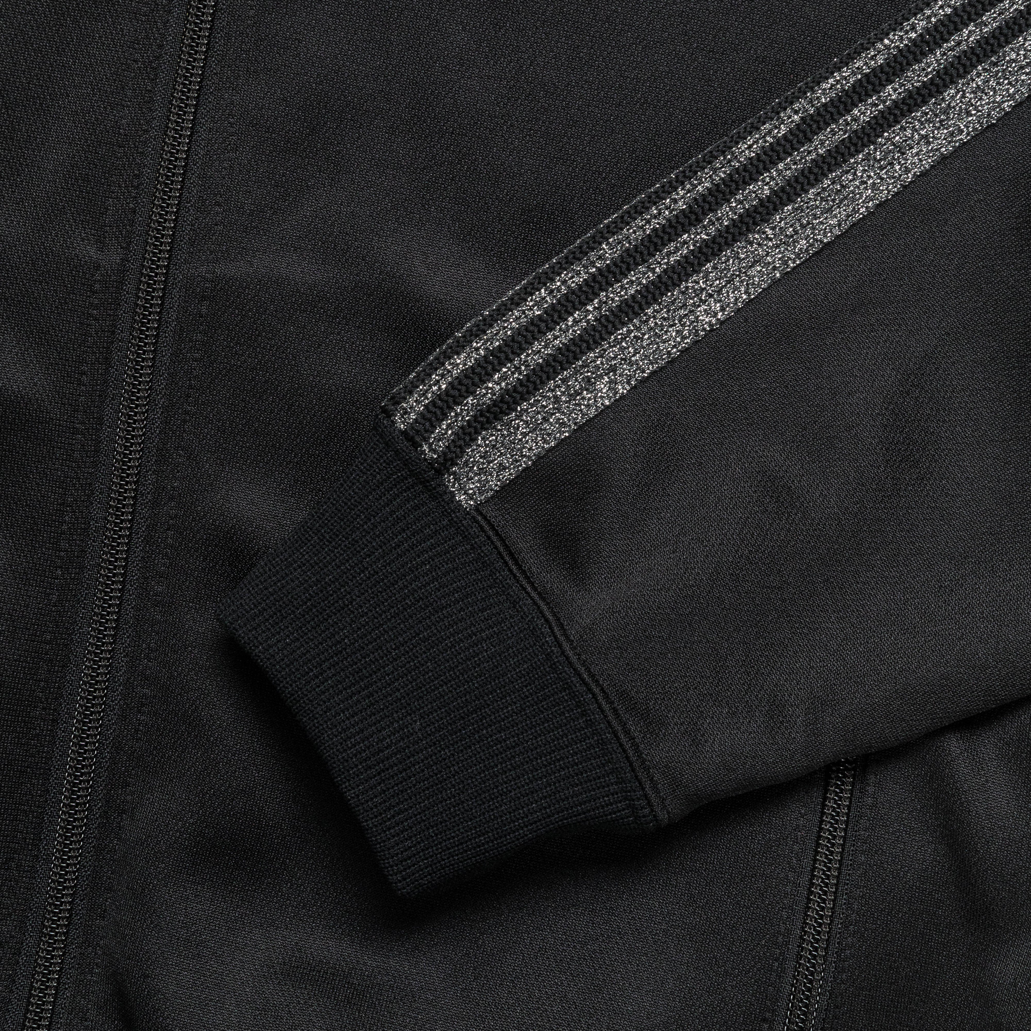 Track Jacket x UP THERE - Black/Silver Poly Smooth - Image 6