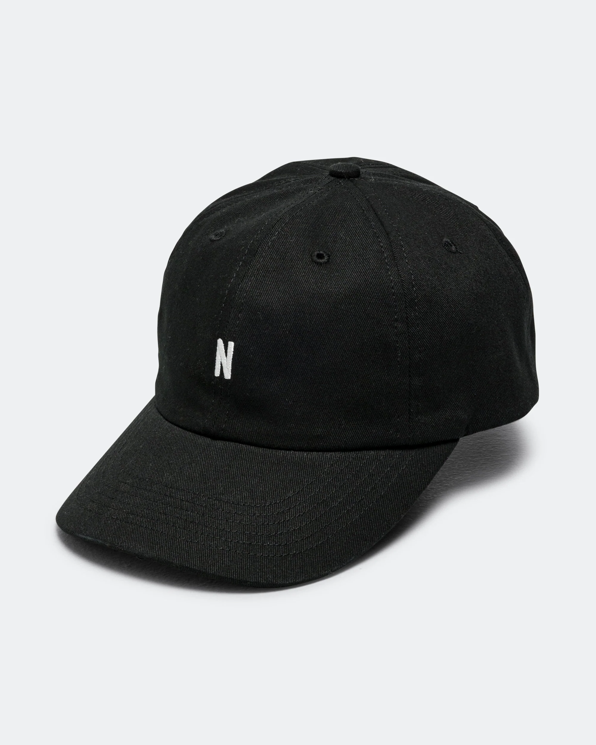 Twill Sports Cap - Black