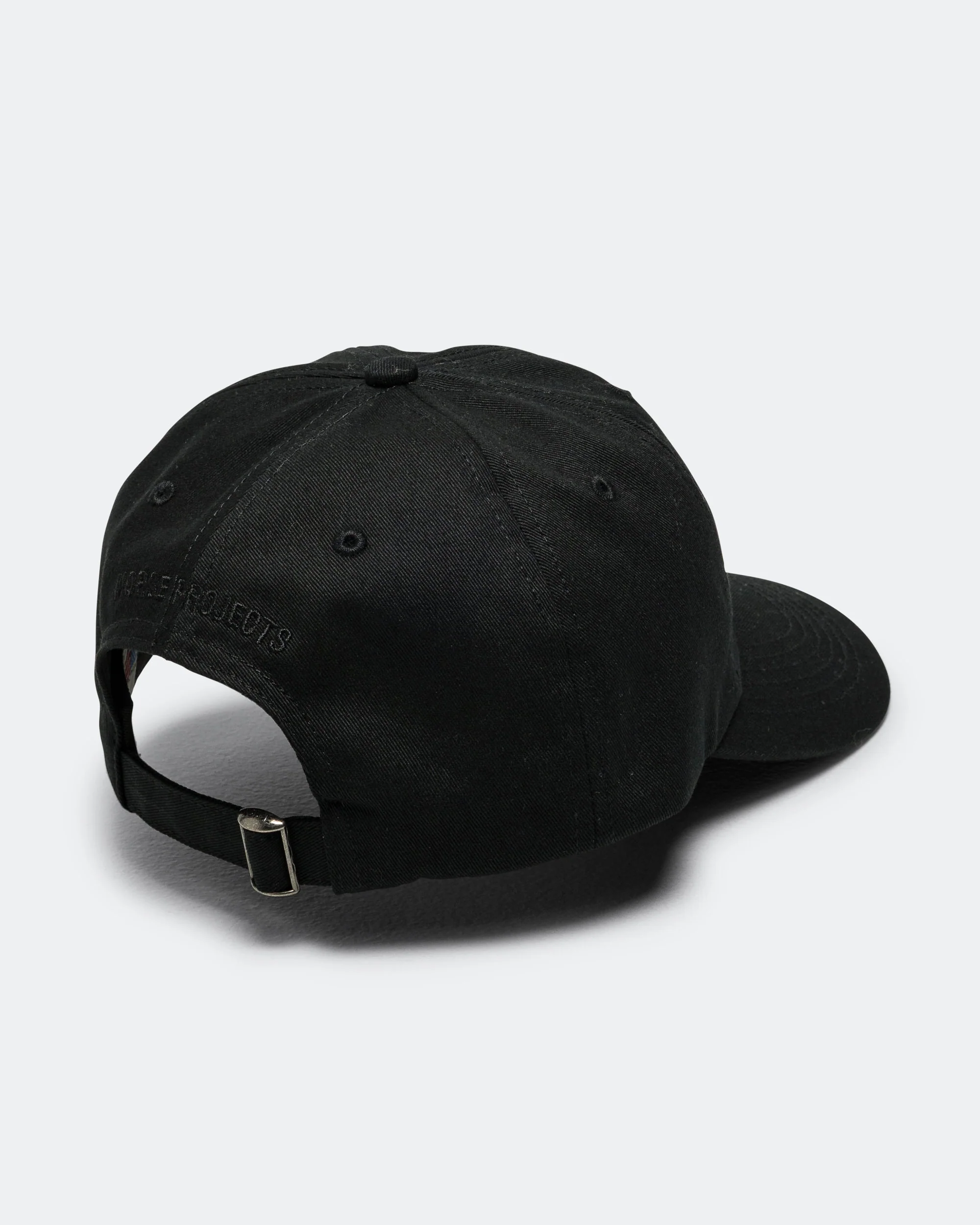 Twill Sports Cap - Black - Image 3